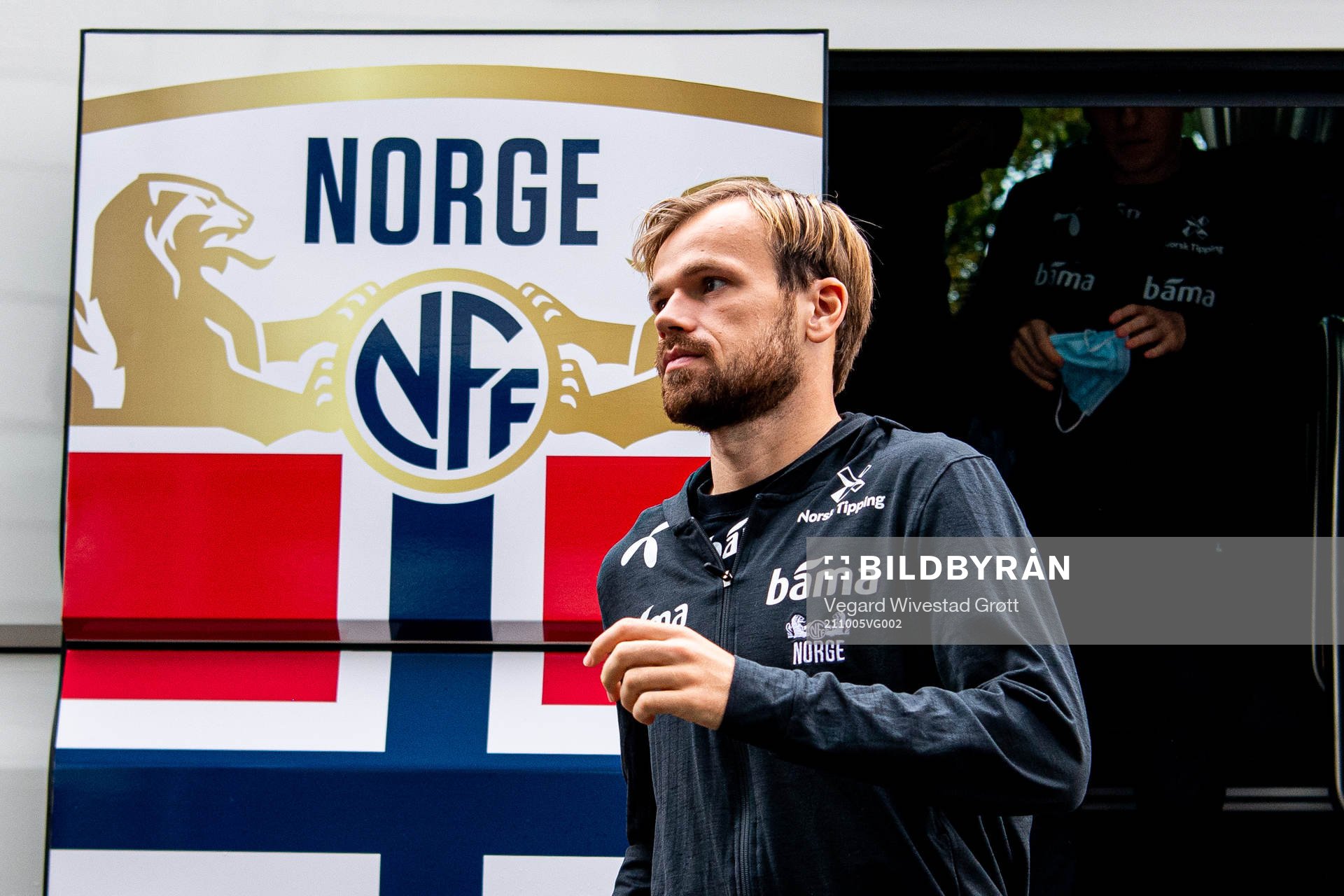 Iver Fossum of the Norwegian national football team
