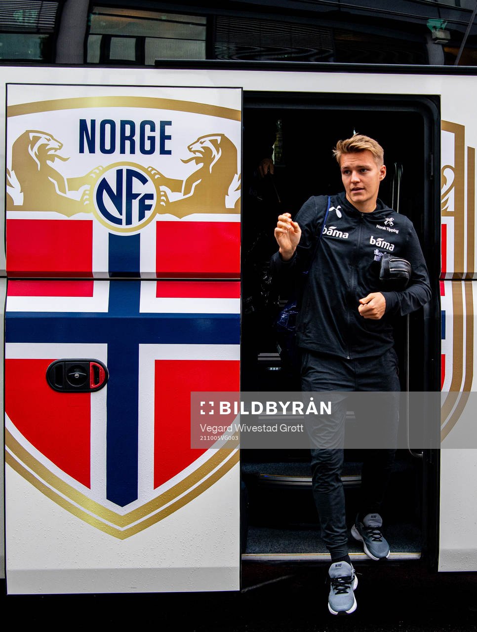 Martin Ødegaard of the Norwegian national football team