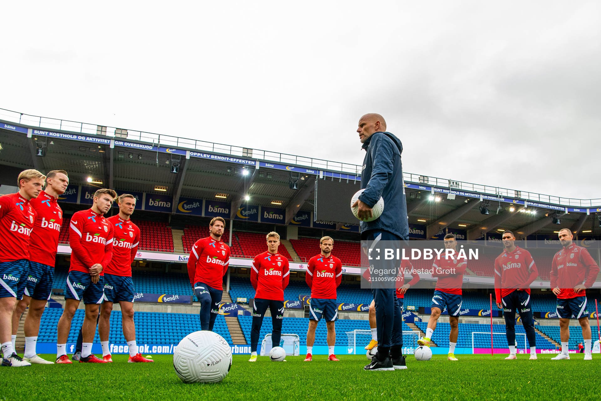 Ståle Solbakken, head coach of the Norwegian national