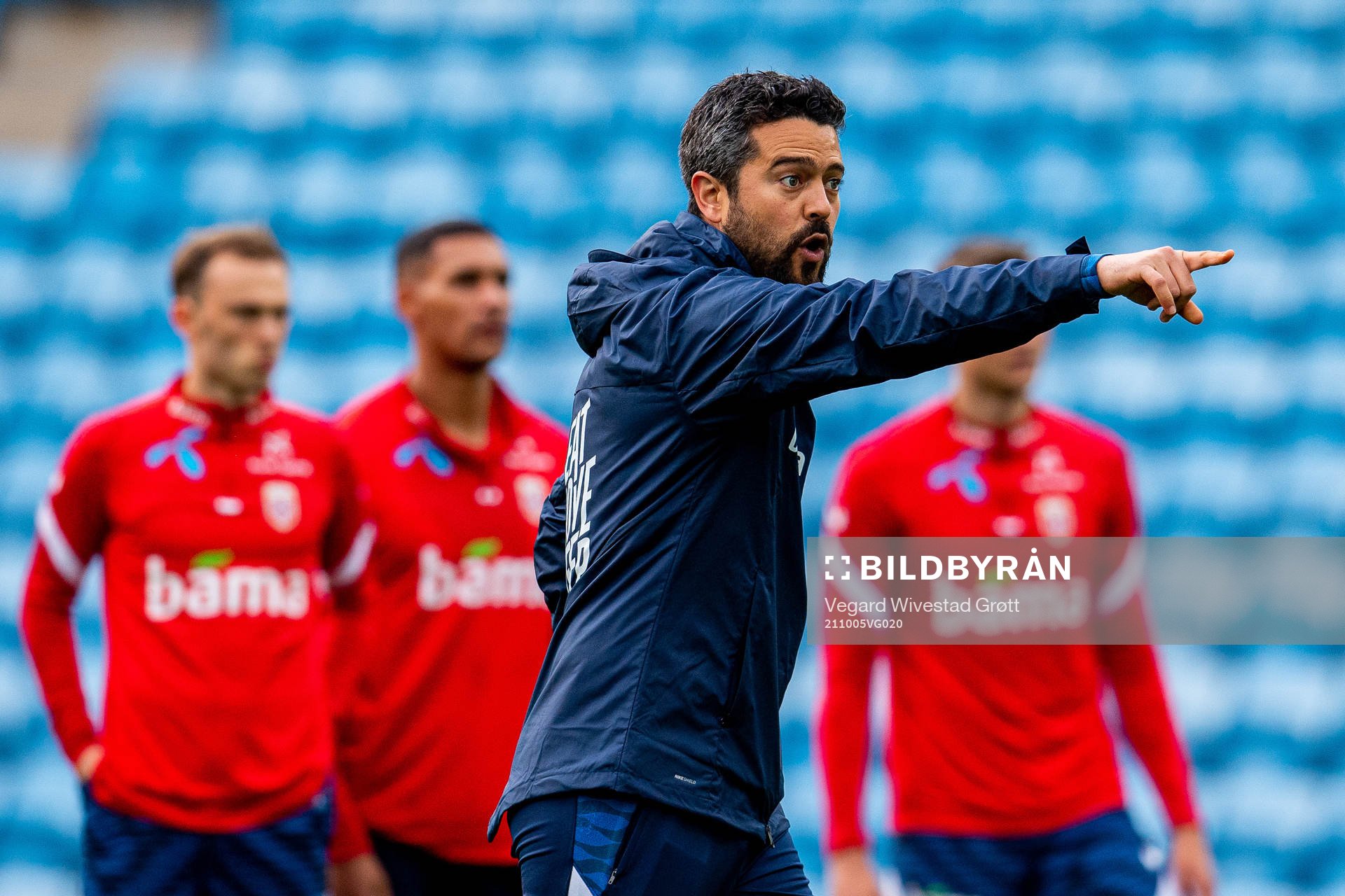 Bernardo Cueva, tactical statistician of the Norwegian