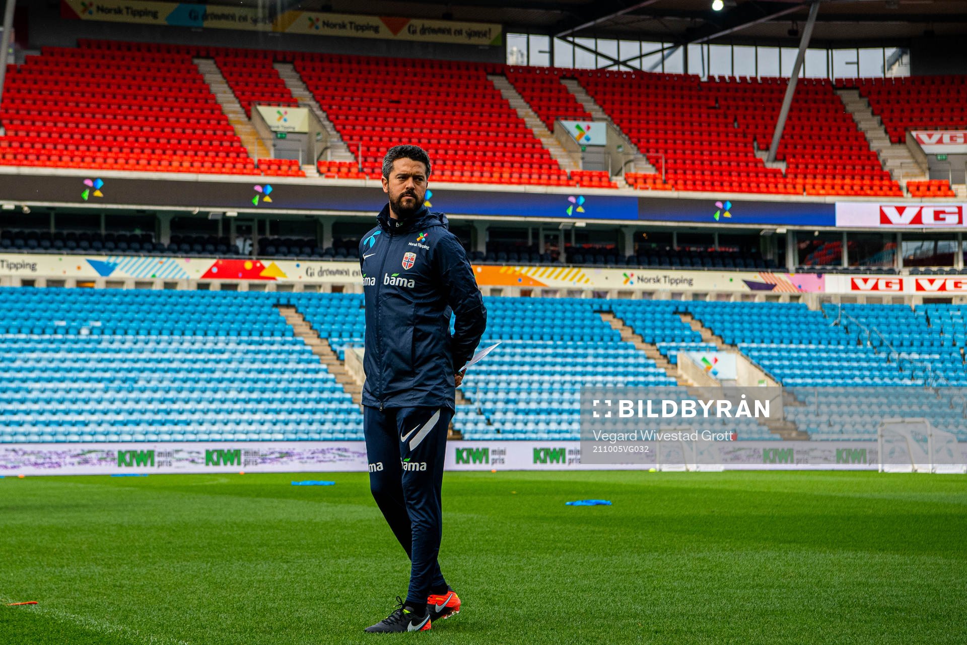 Bernardo Cueva, tactical statistician of the Norwegian