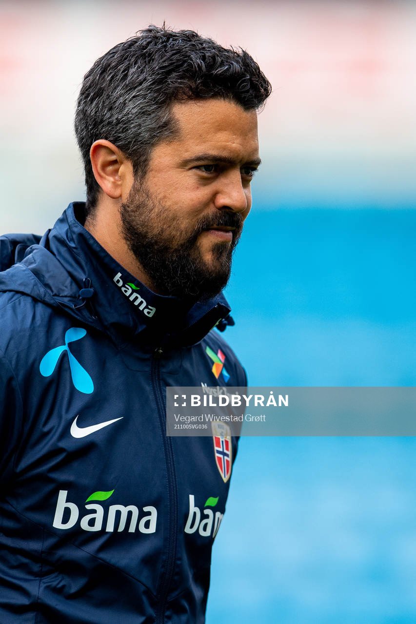 Bernardo Cueva, tactical statistician of the Norwegian