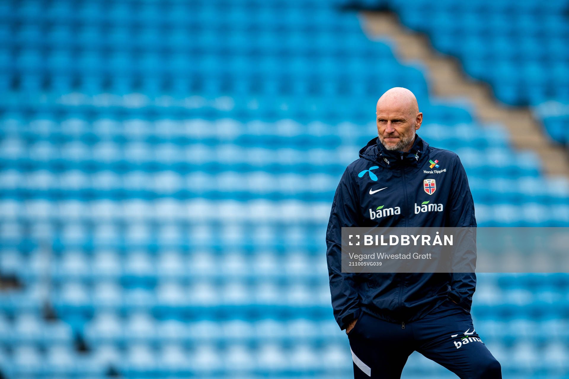Ståle Solbakken, head coach of the Norwegian national