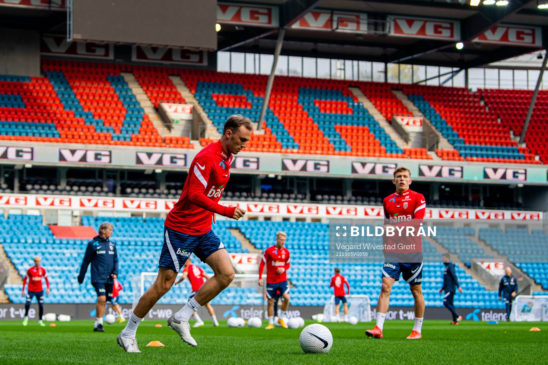 Fredrik Aursnes of the Norwegian national football team
