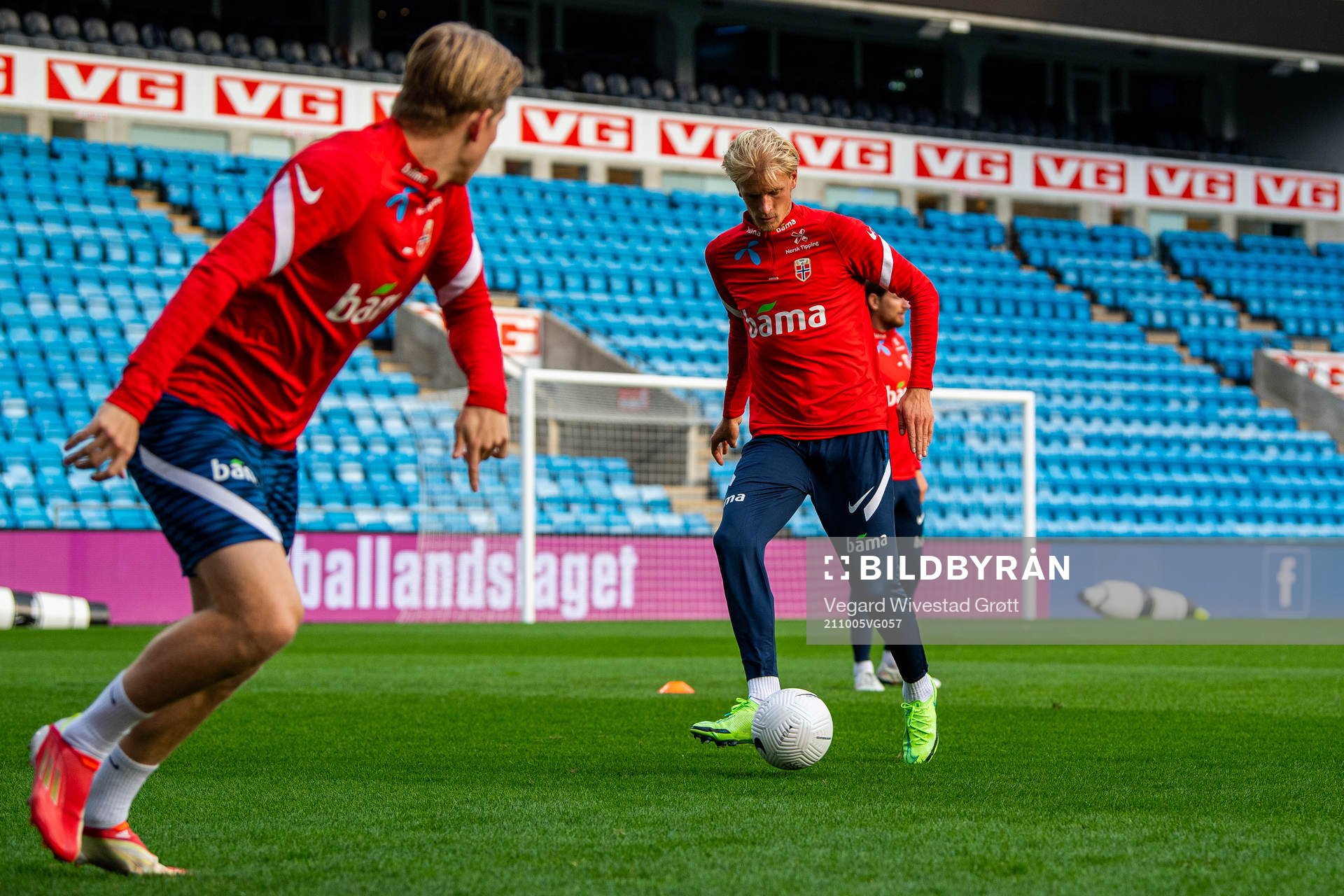 Morten Thorsby of the Norwegian national football team