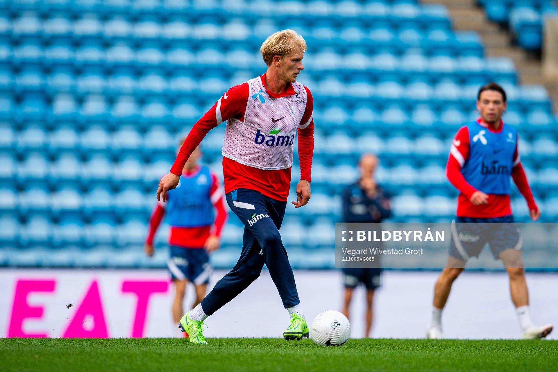 Morten Thorsby of the Norwegian national football team