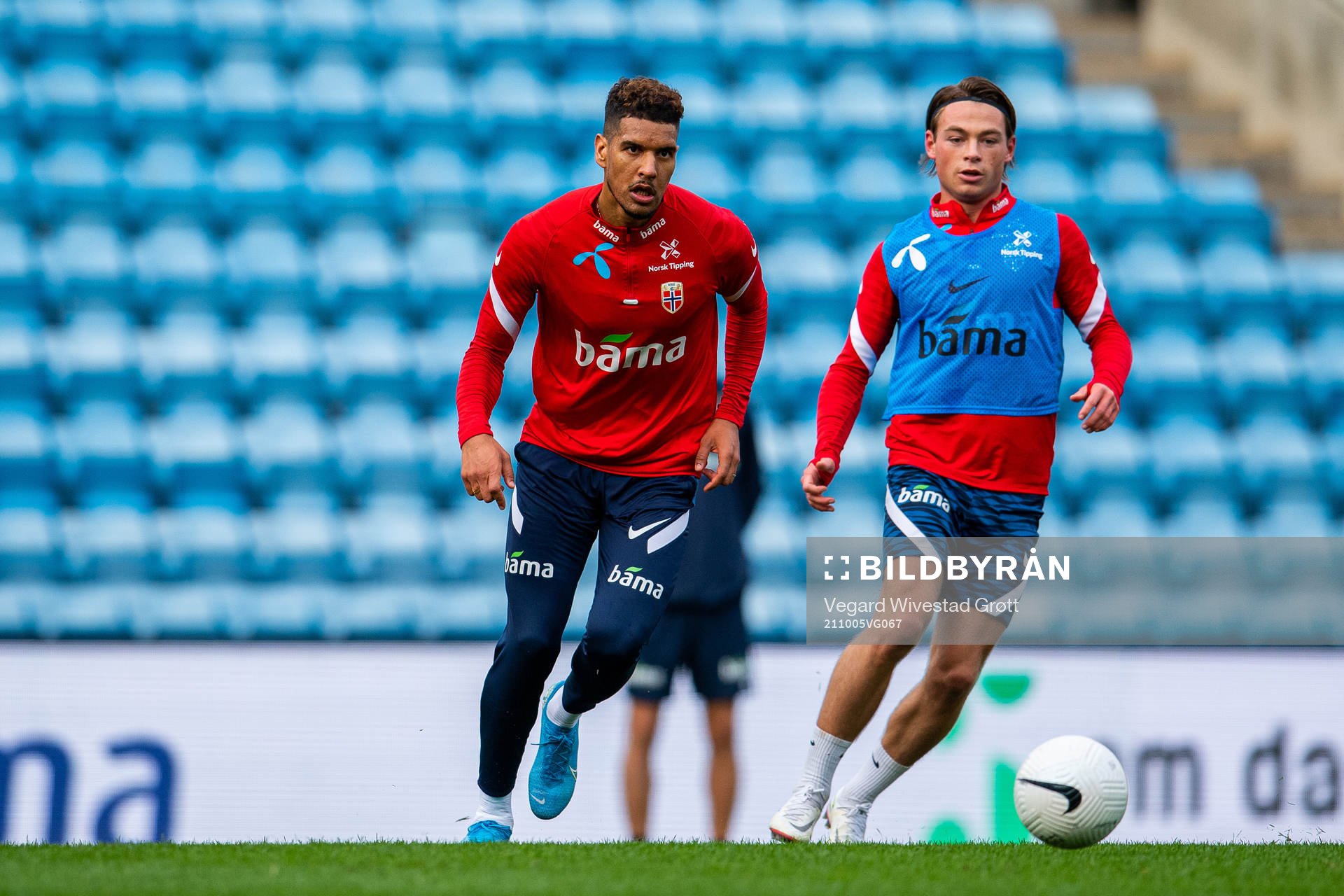 Ohi Omoijuanfo of the Norwegian national football team