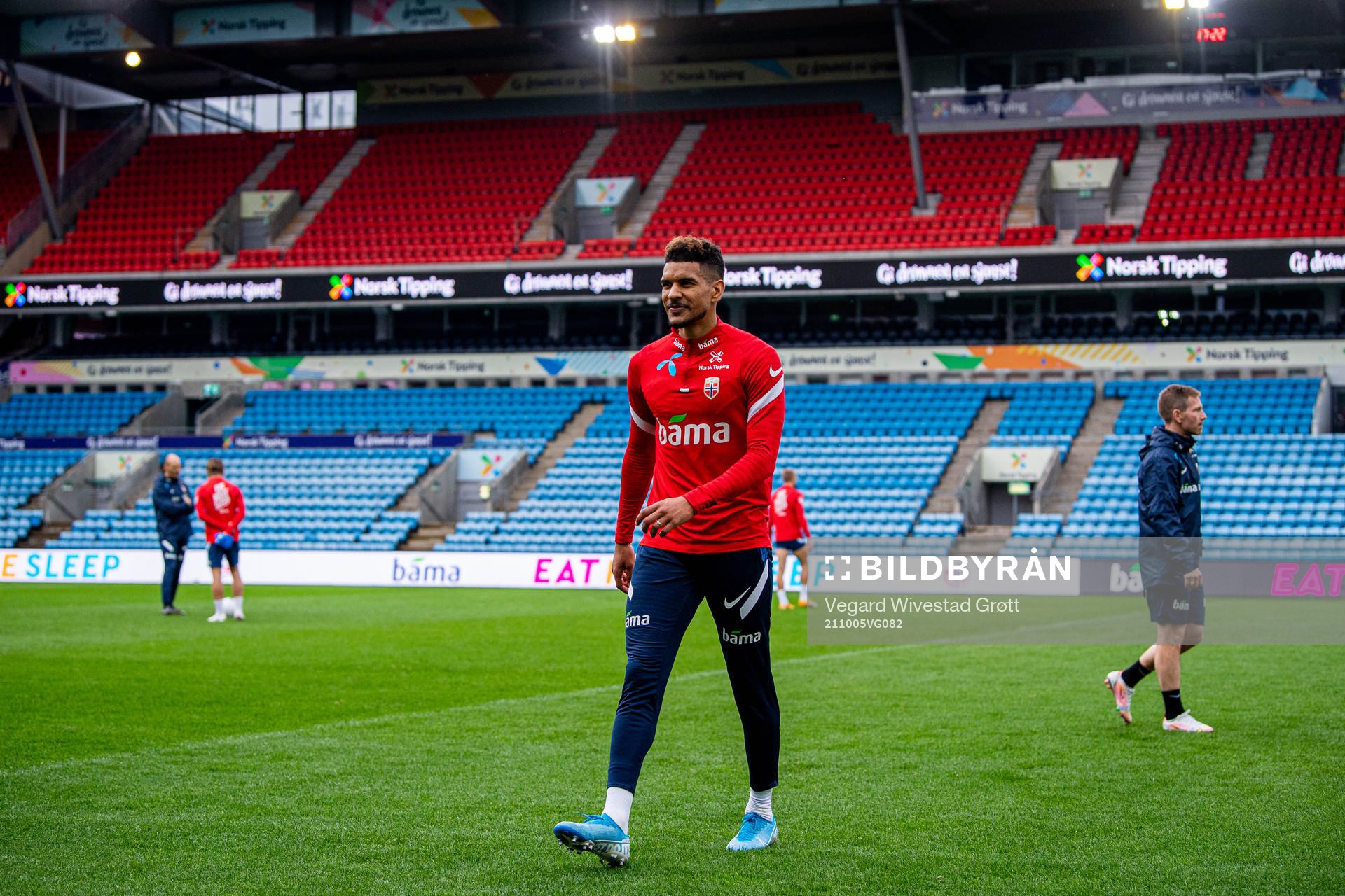 Ohi Omoijuanfo of the Norwegian national football team