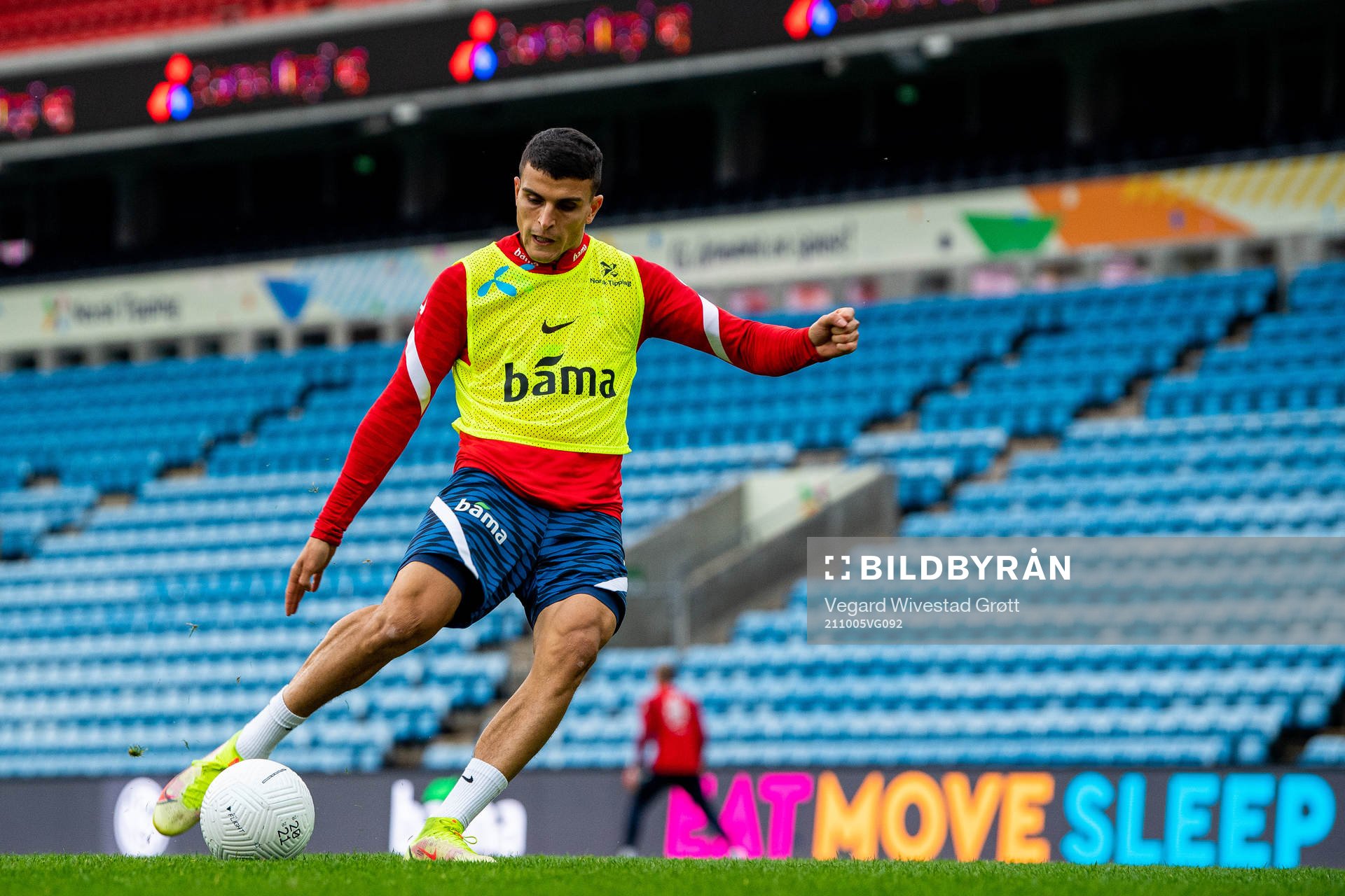 Mohamed Elyounoussi of the Norwegian national football team