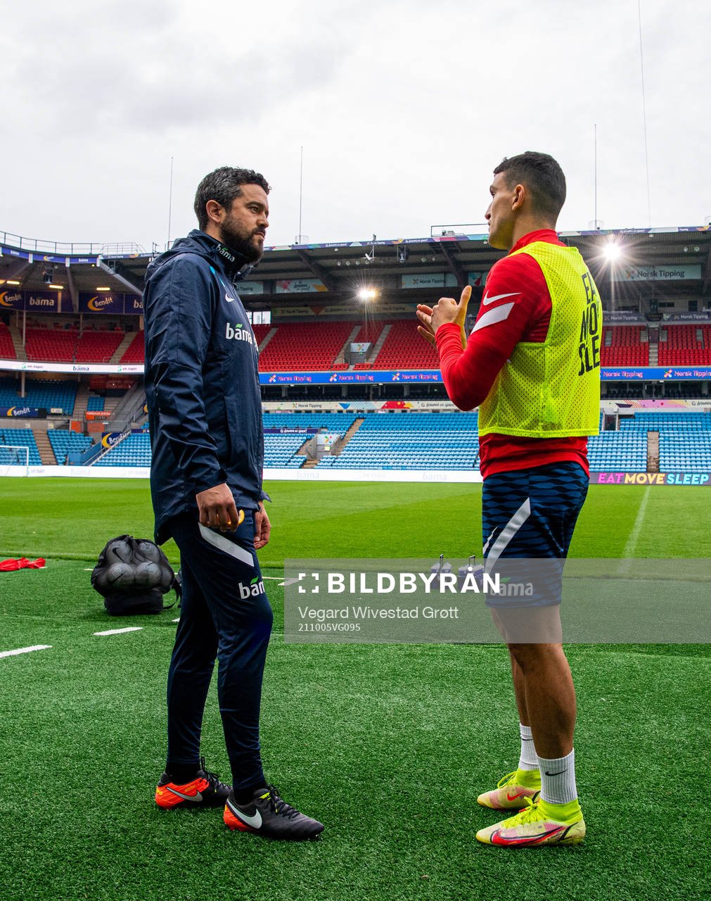 Bernardo Cueva, tactical statistician, and Mohamed