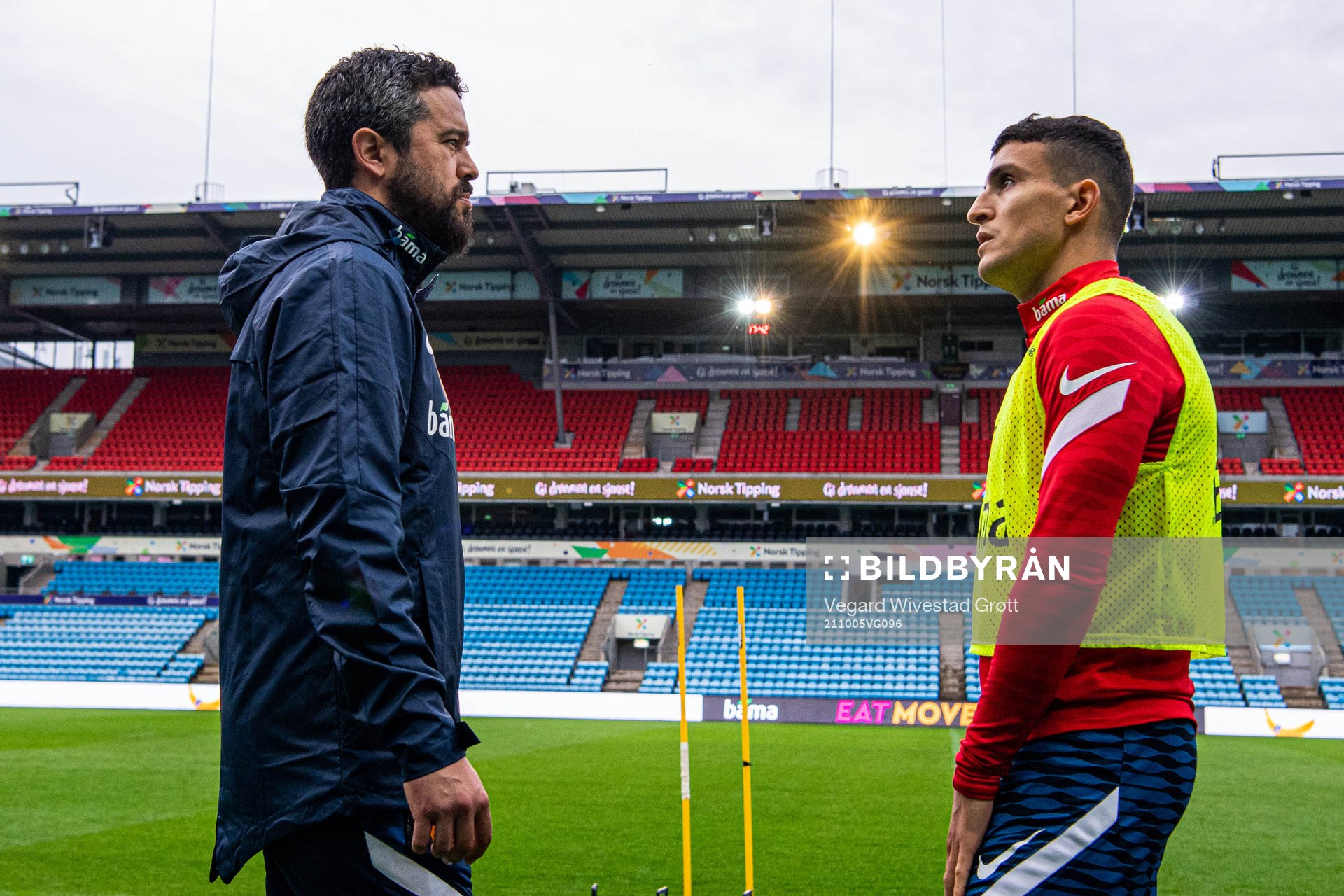Bernardo Cueva, tactical statistician, and Mohamed