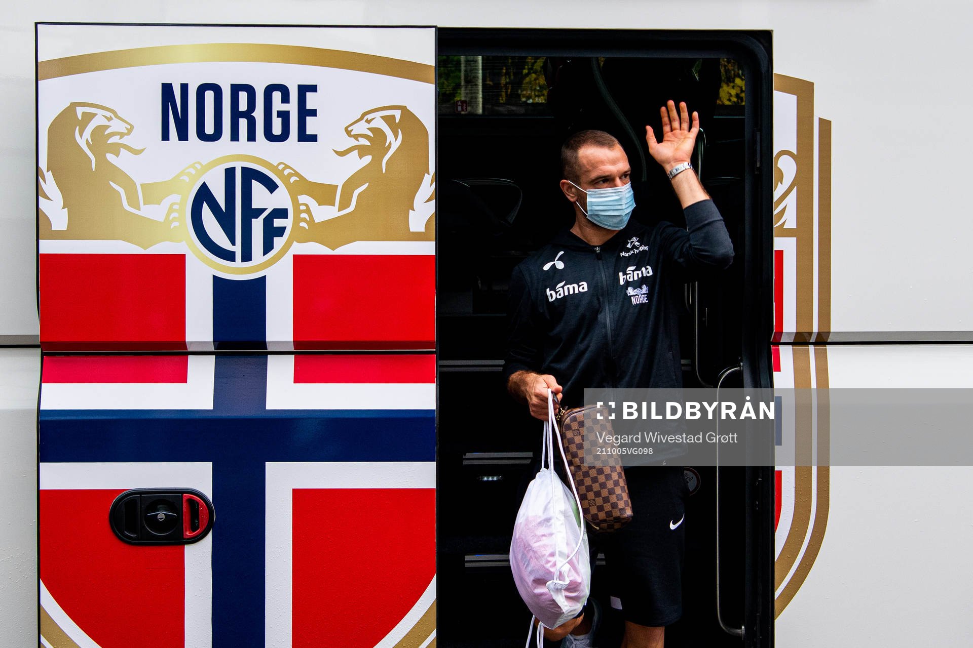 Veton Berisha of the Norwegian national football team