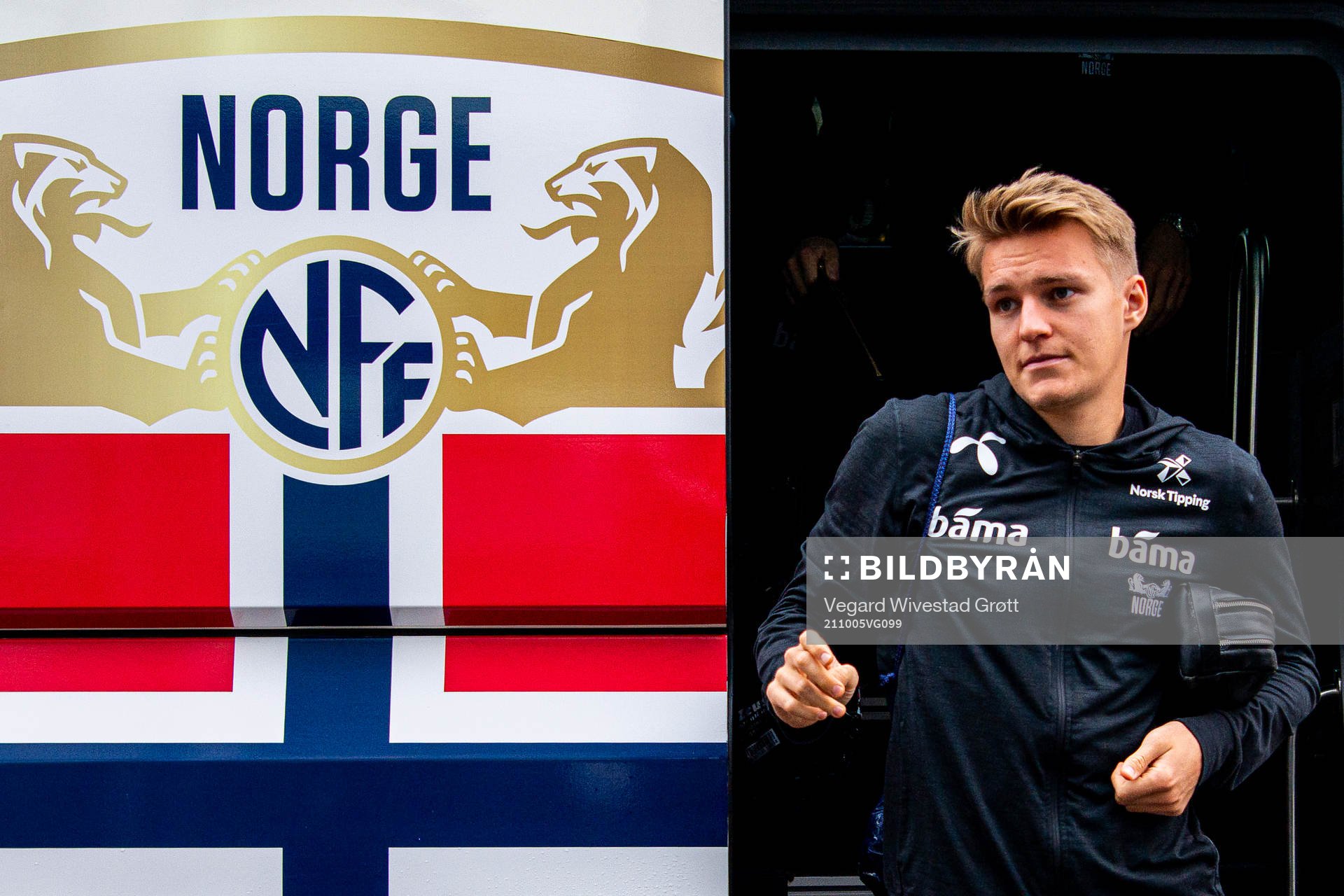Martin Ødegaard of the Norwegian national football team