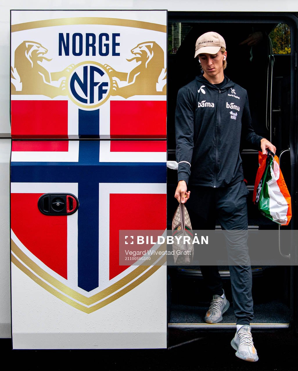 Dennis Johnsen of the Norwegian national football team