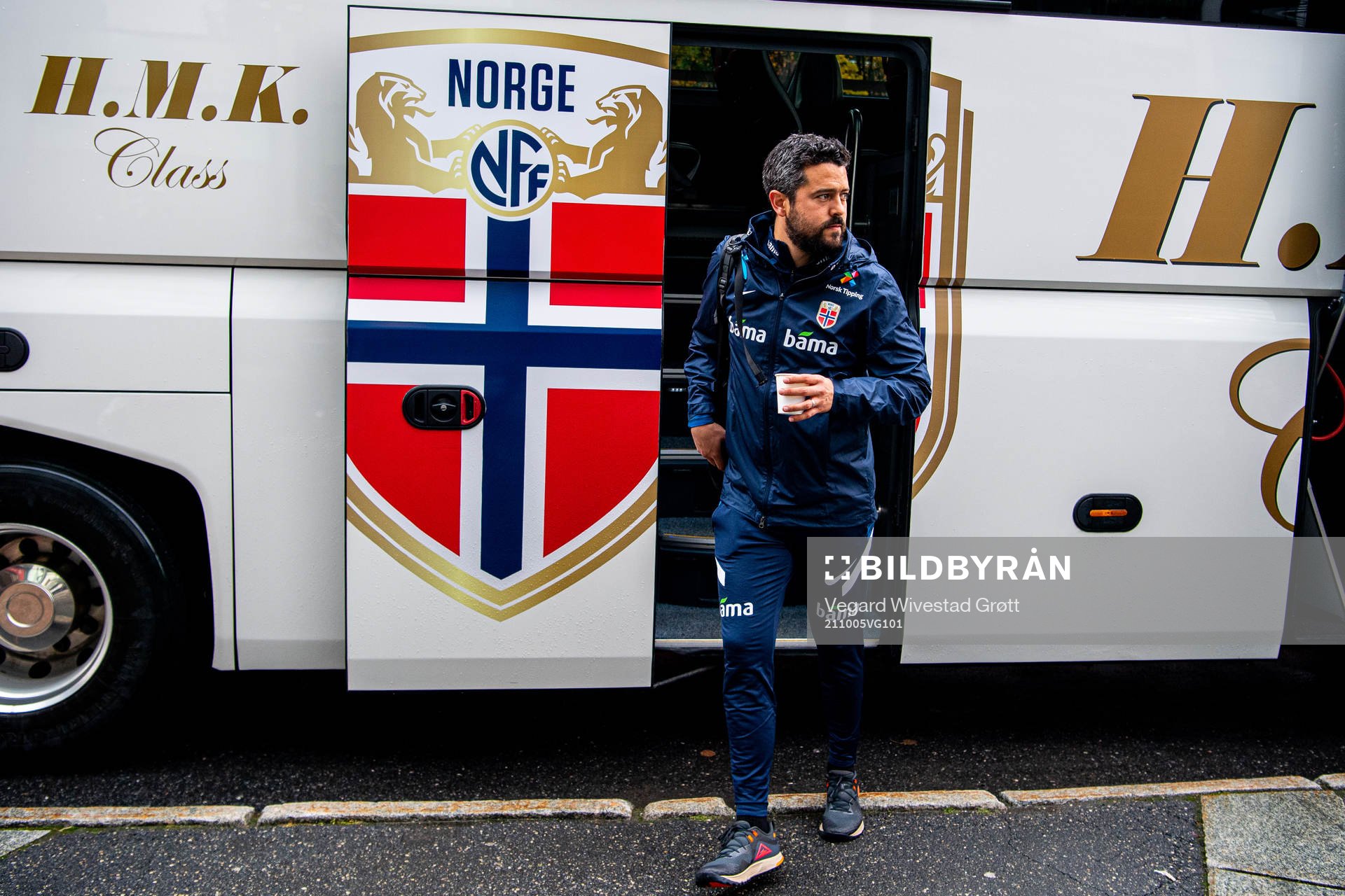 Bernardo Cueva, tactical statistician of the Norwegian