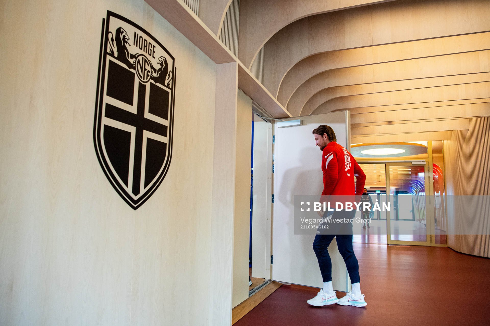 Stefan Strandberg of the Norwegian national football team