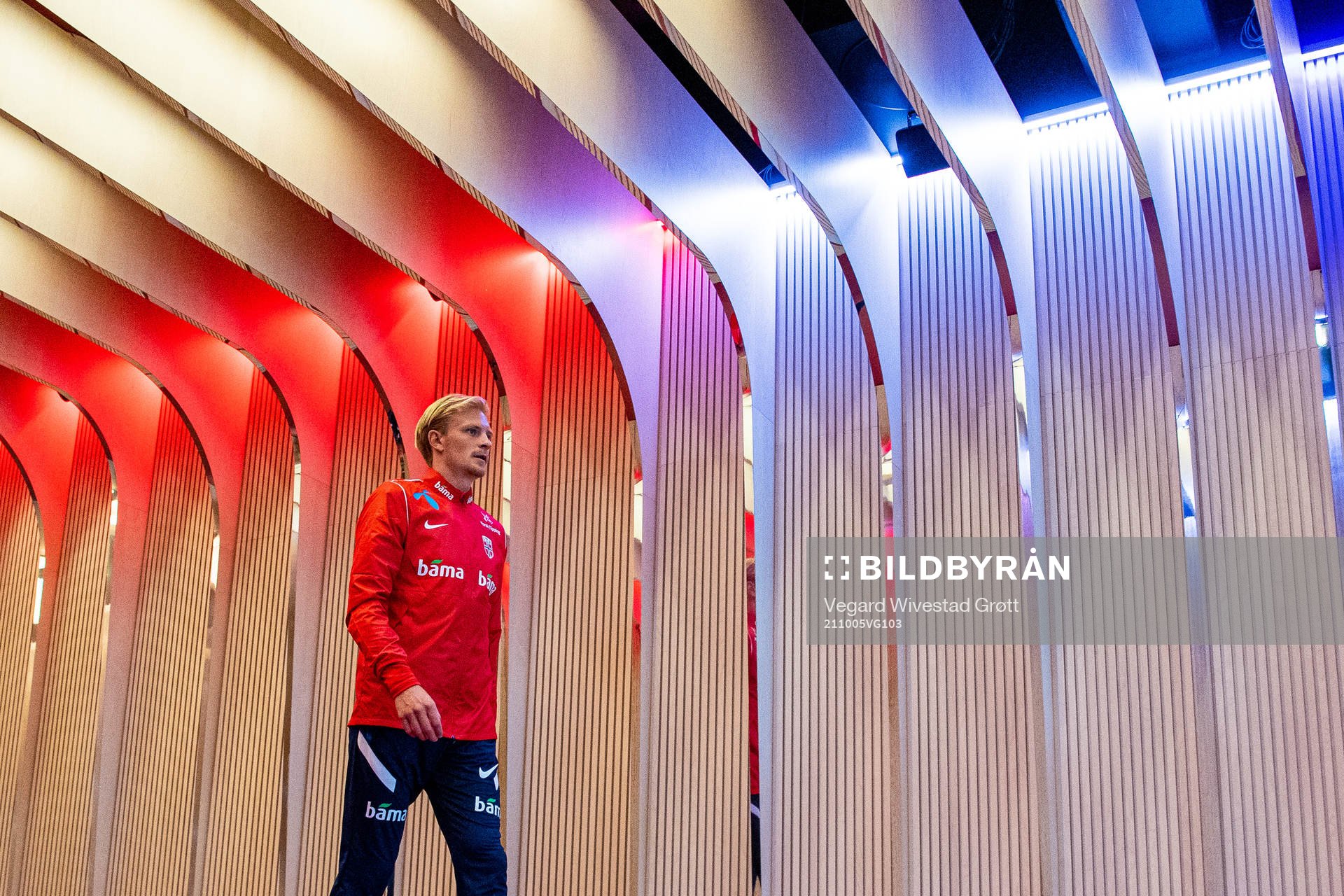 Morten Thorsby of the Norwegian national football team