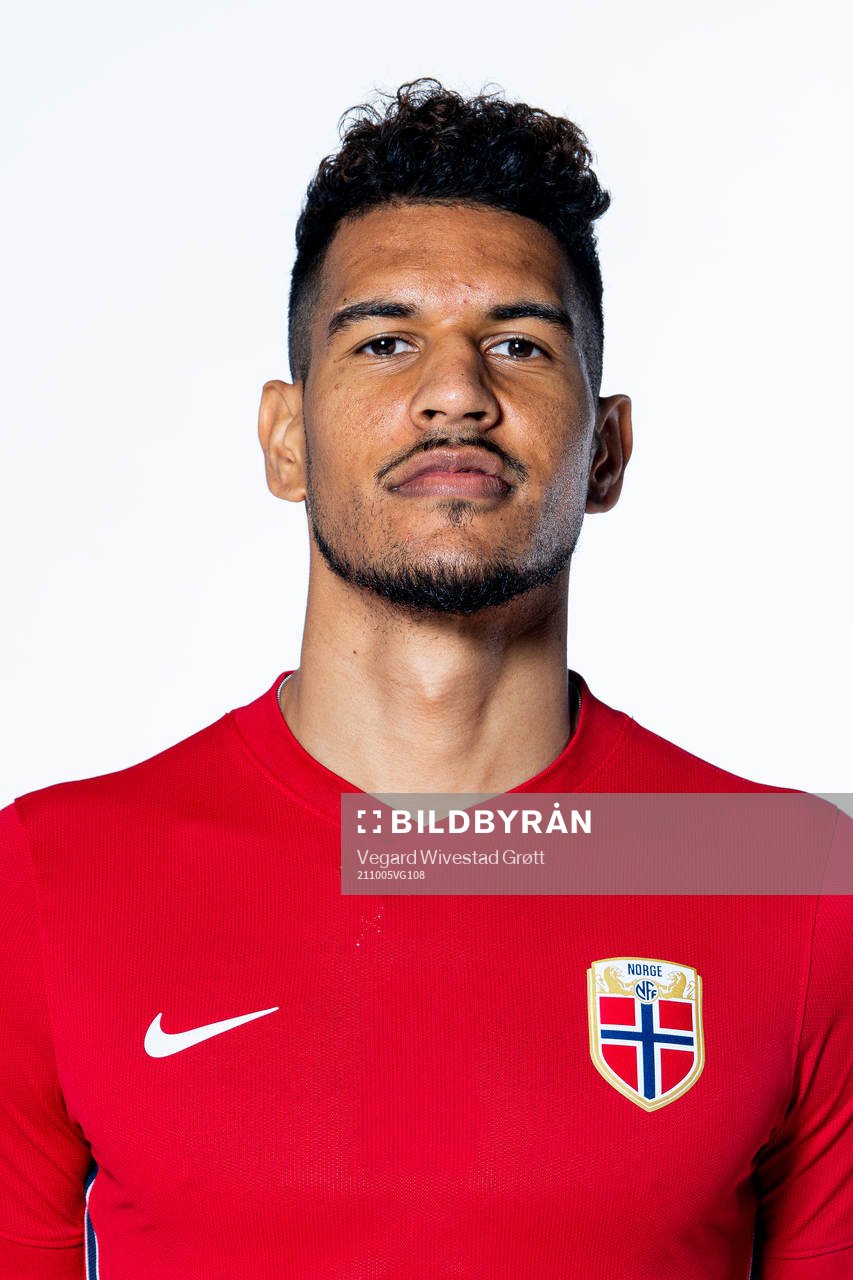 Ohi Omoijuanfo of the Norwegian national football team