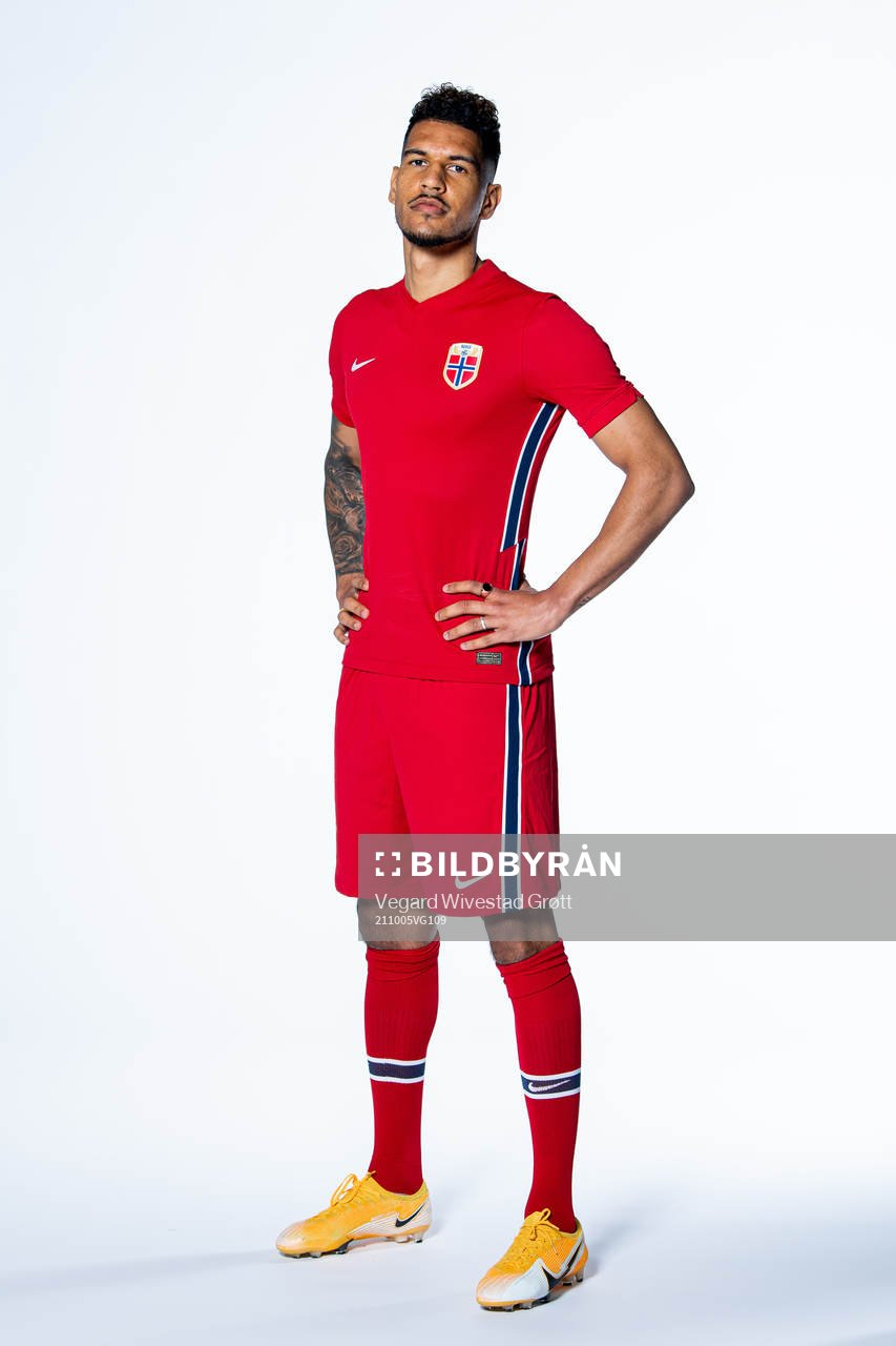 Ohi Omoijuanfo of the Norwegian national football team