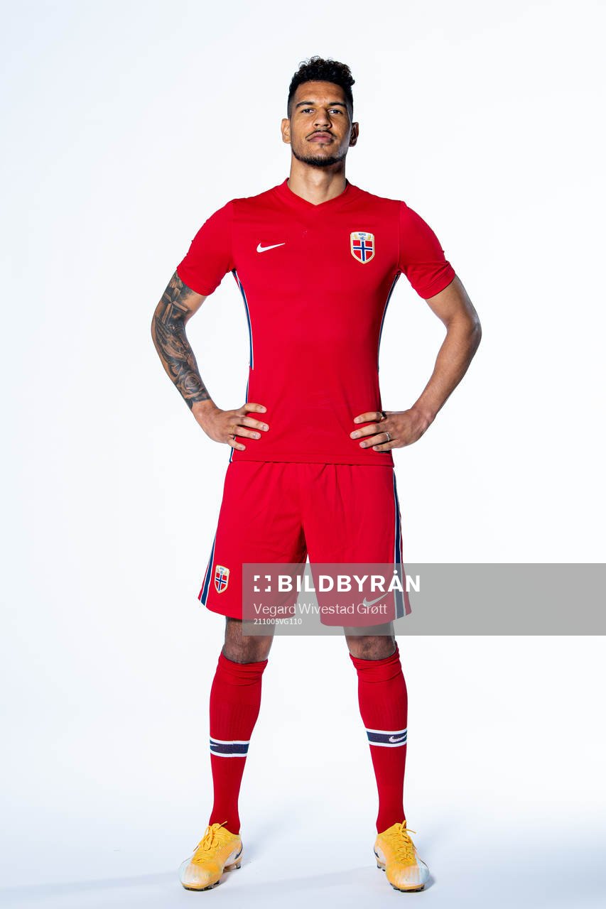 Ohi Omoijuanfo of the Norwegian national football team