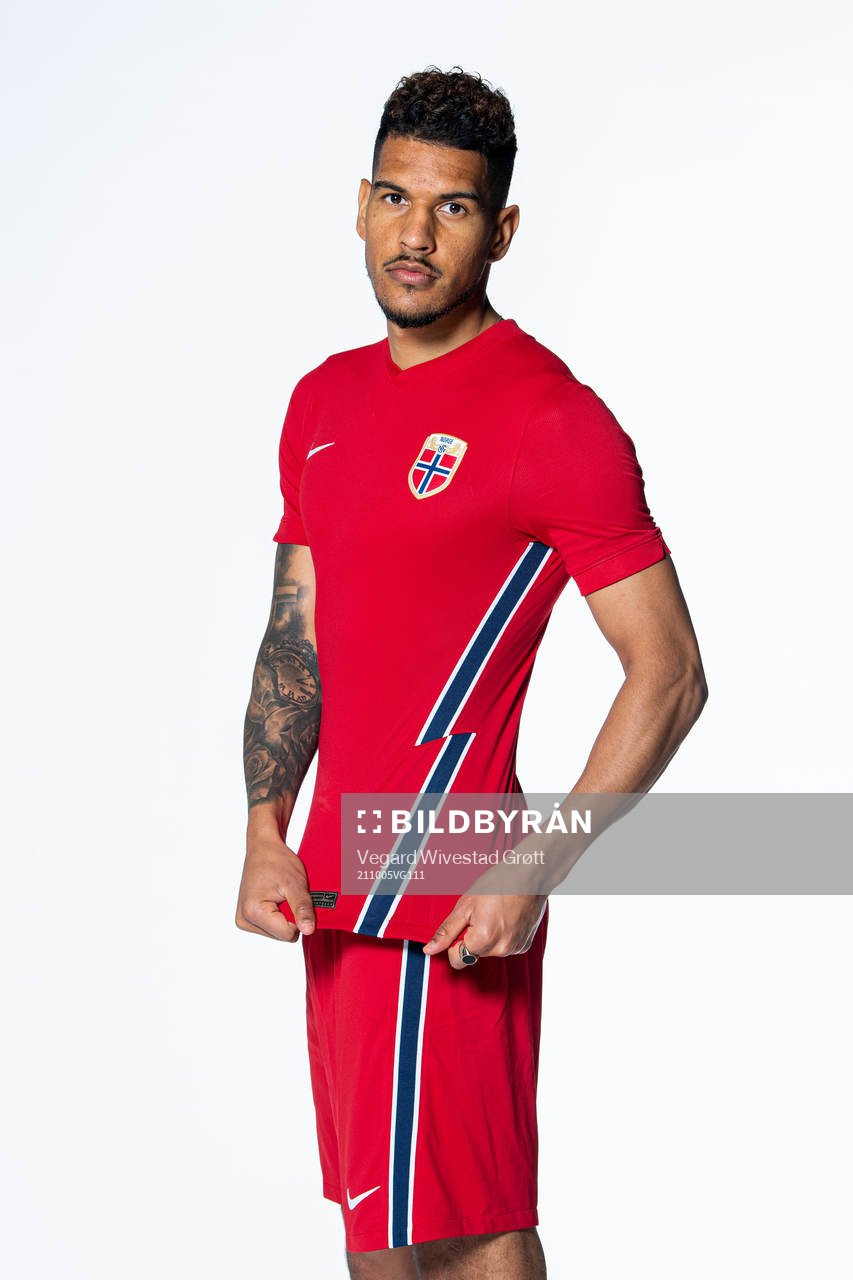 Ohi Omoijuanfo of the Norwegian national football team
