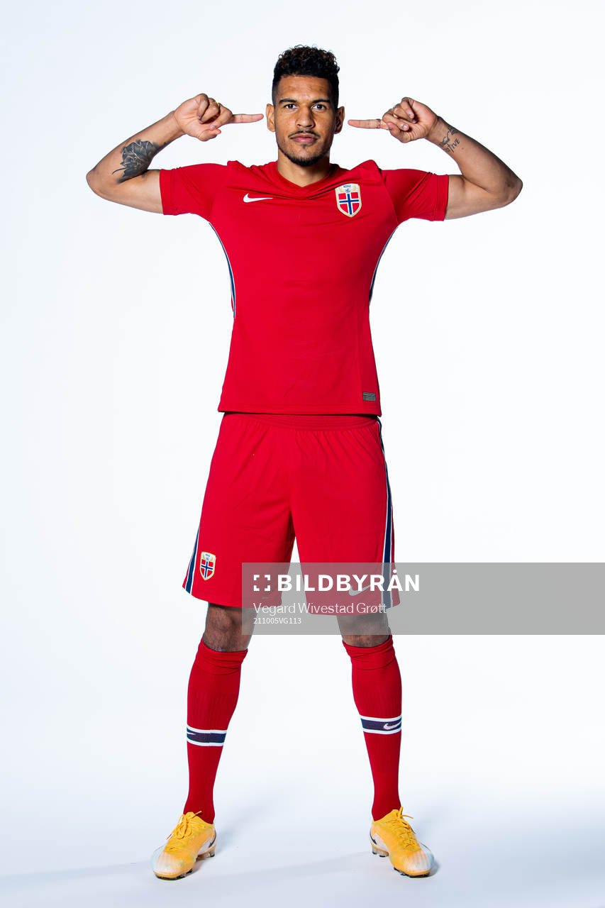 Ohi Omoijuanfo of the Norwegian national football team
