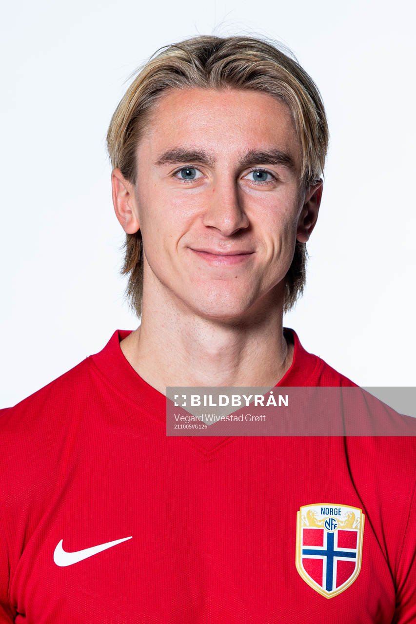 Dennis Johnsen of the Norwegian national football team