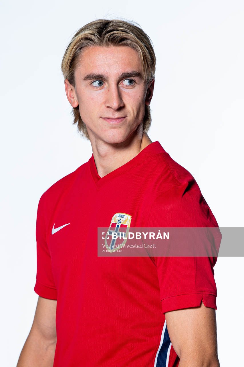 Dennis Johnsen of the Norwegian national football team