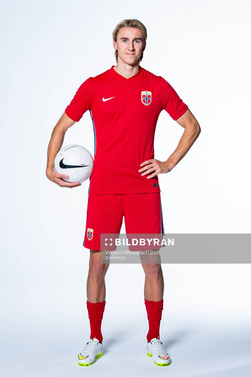 Dennis Johnsen of the Norwegian national football team