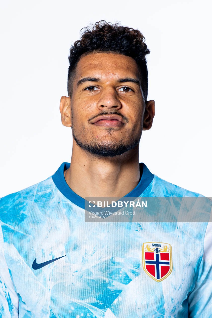 Ohi Omoijuanfo of the Norwegian national football team