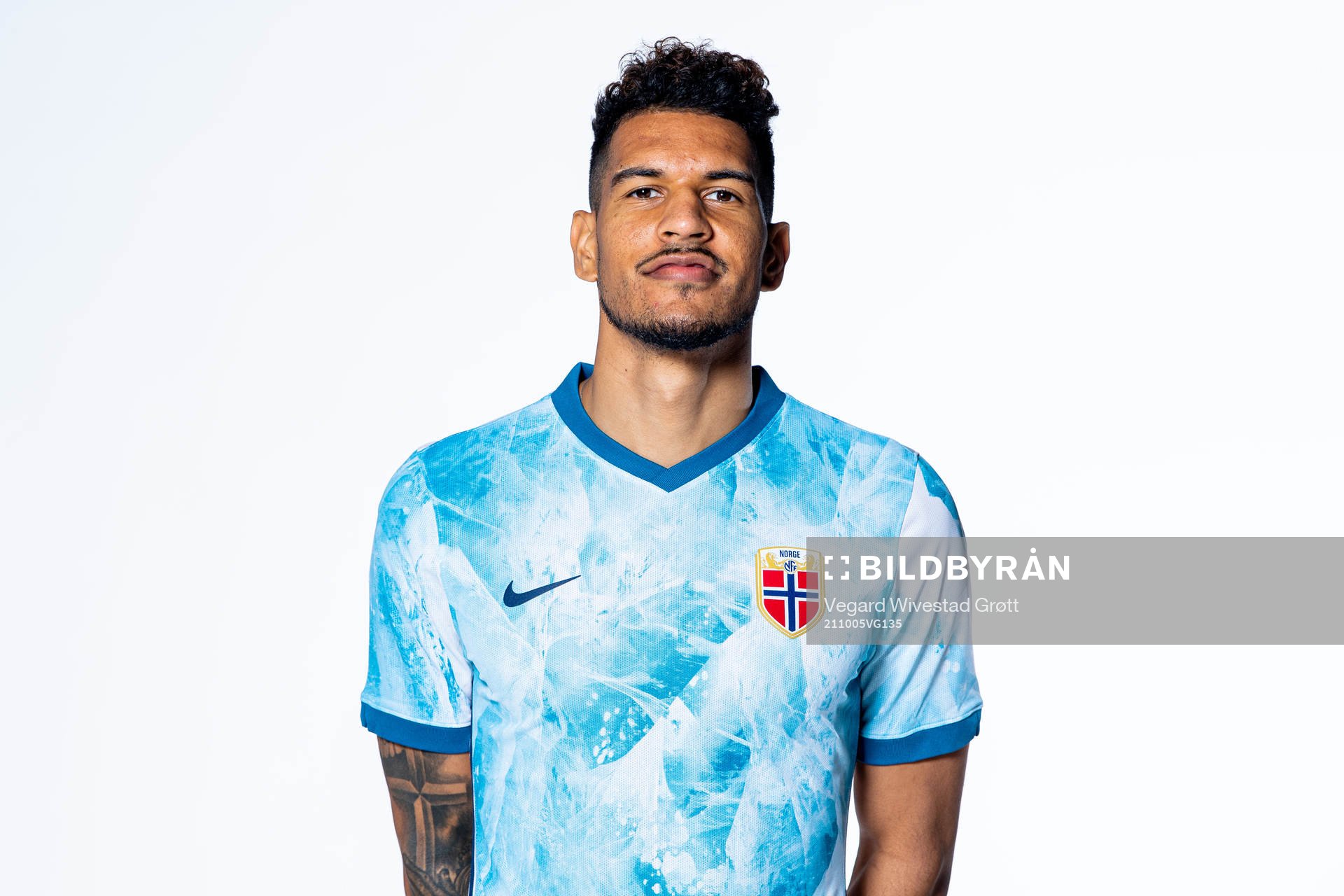 Ohi Omoijuanfo of the Norwegian national football team