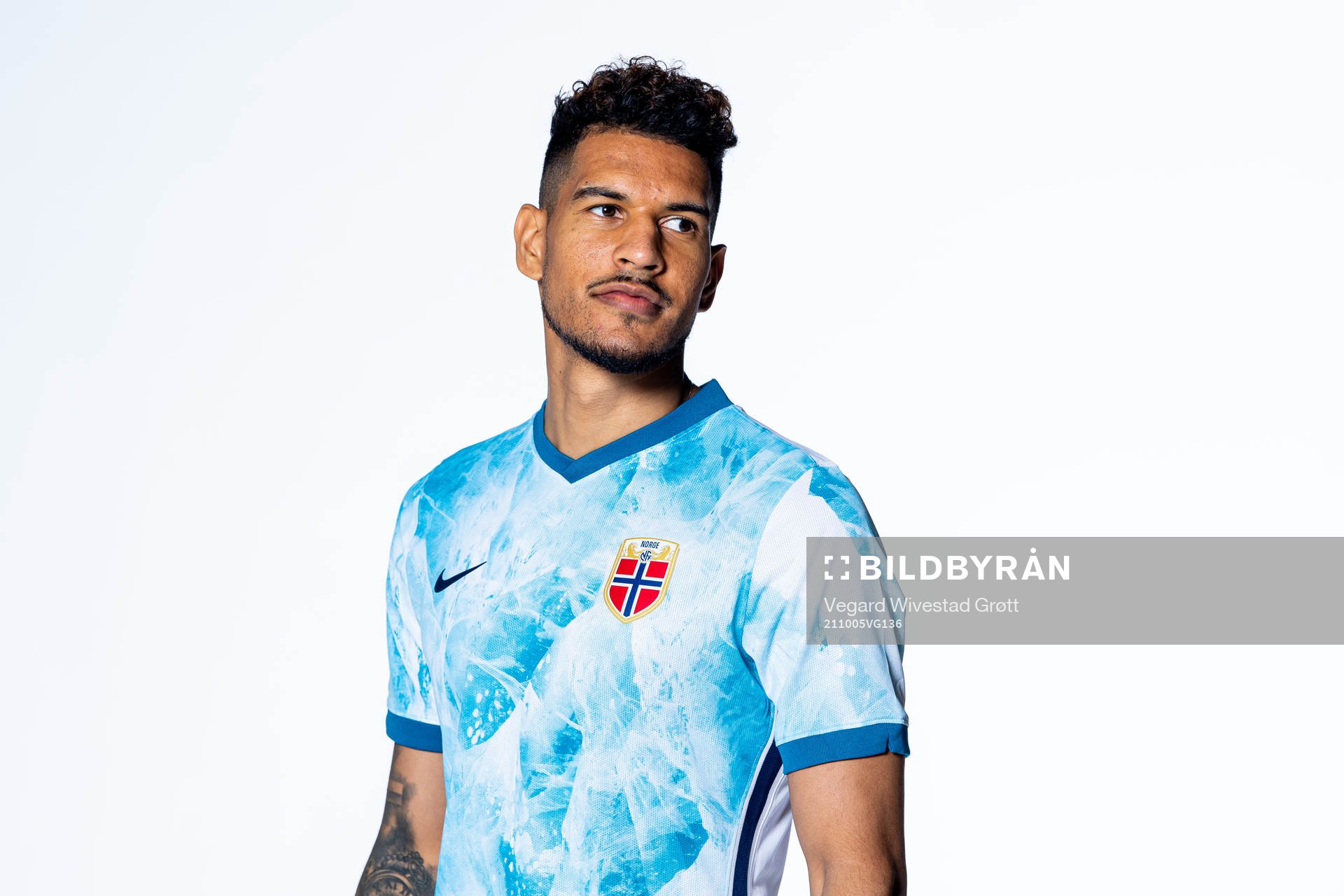 Ohi Omoijuanfo of the Norwegian national football team