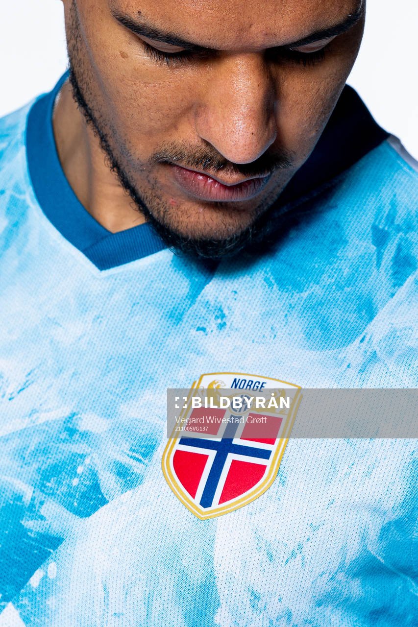 Ohi Omoijuanfo of the Norwegian national football team