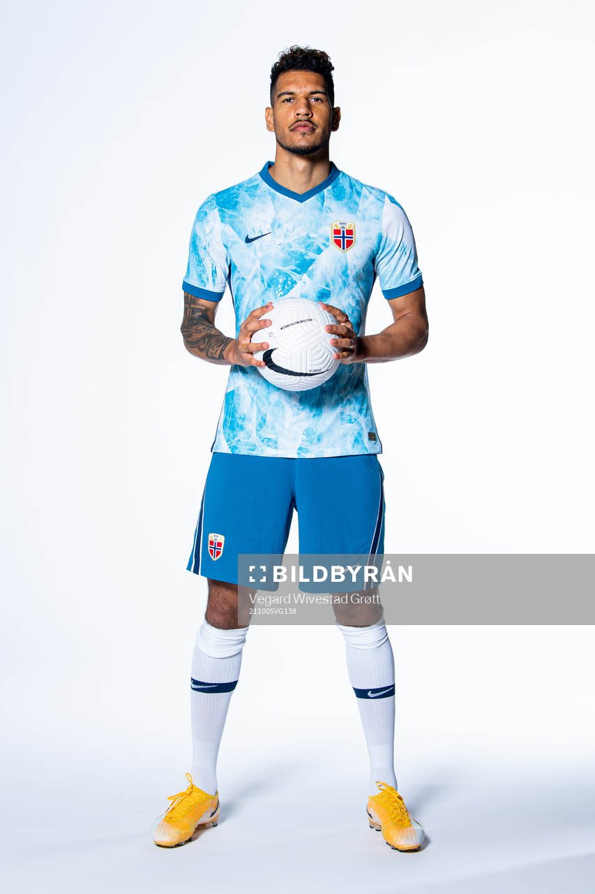 Ohi Omoijuanfo of the Norwegian national football team