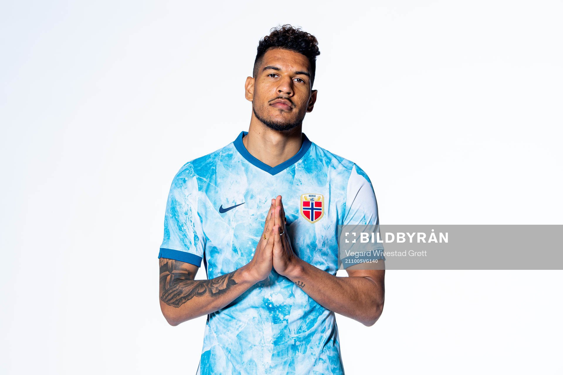 Ohi Omoijuanfo of the Norwegian national football team