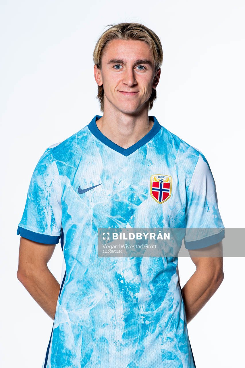 Dennis Johnsen of the Norwegian national football team