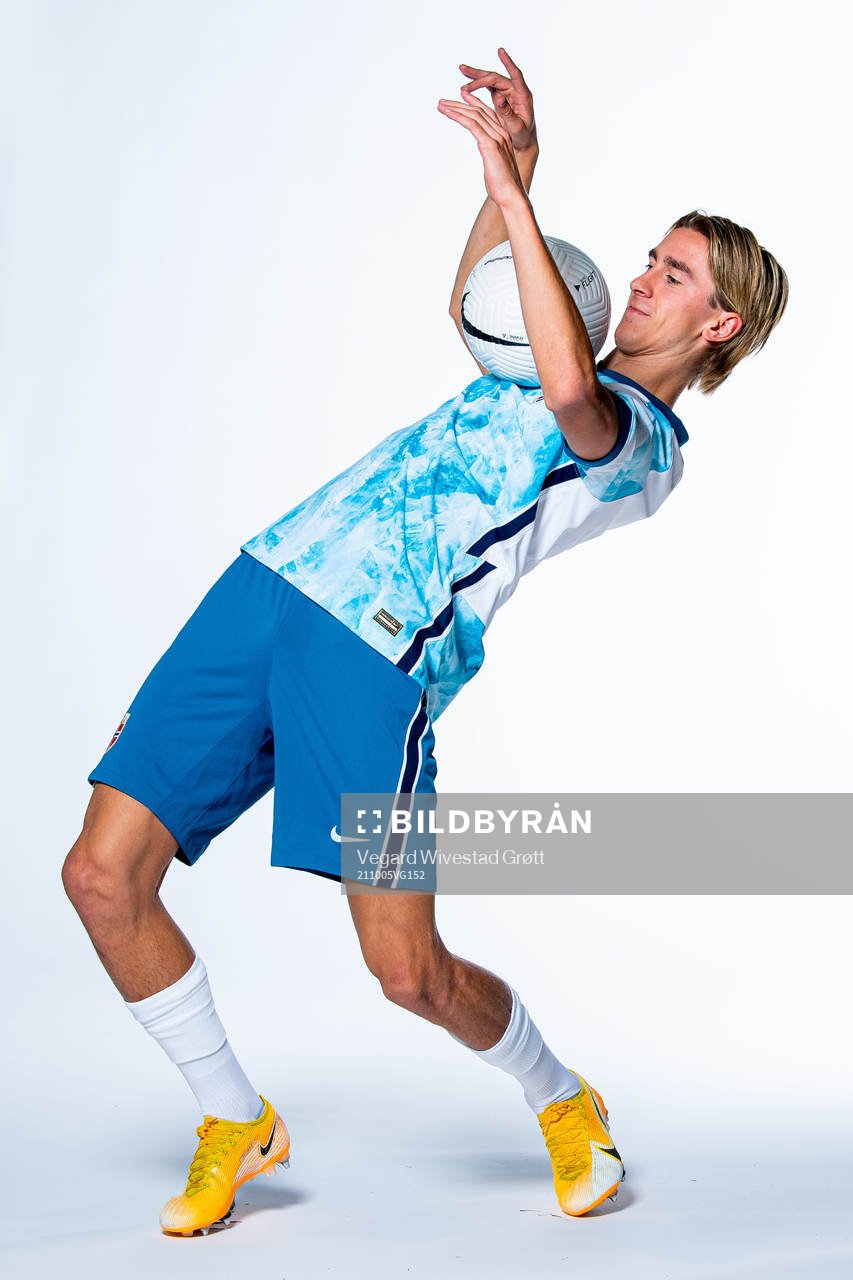Dennis Johnsen of the Norwegian national football team