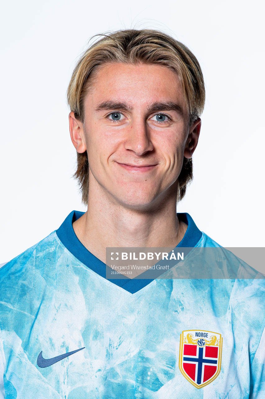 Dennis Johnsen of the Norwegian national football team