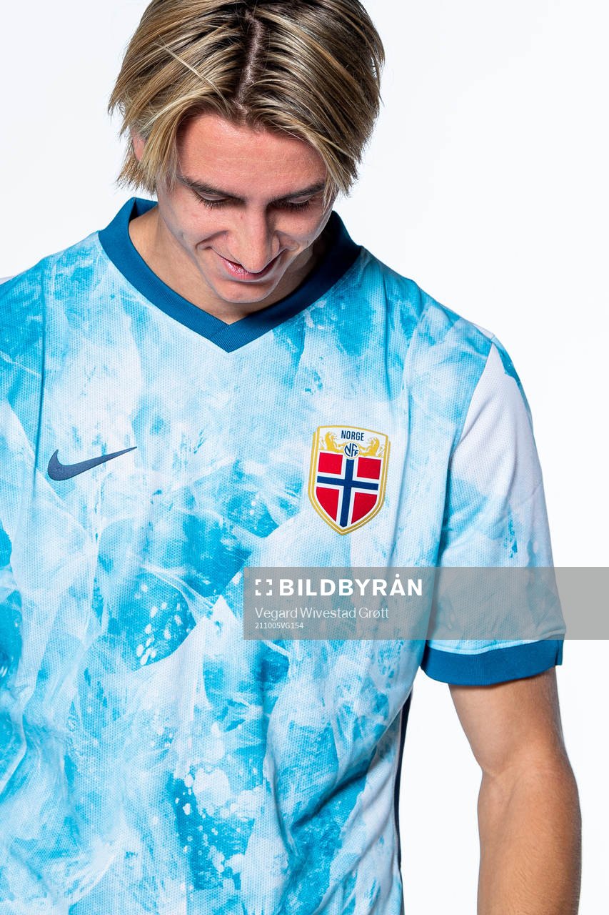 Dennis Johnsen of the Norwegian national football team