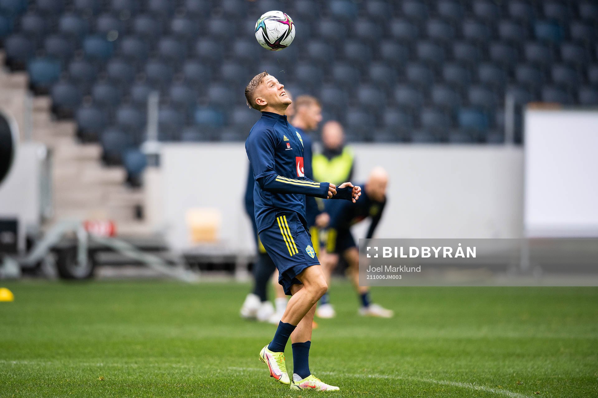 Jesper Karlsson of the Swedish national football team