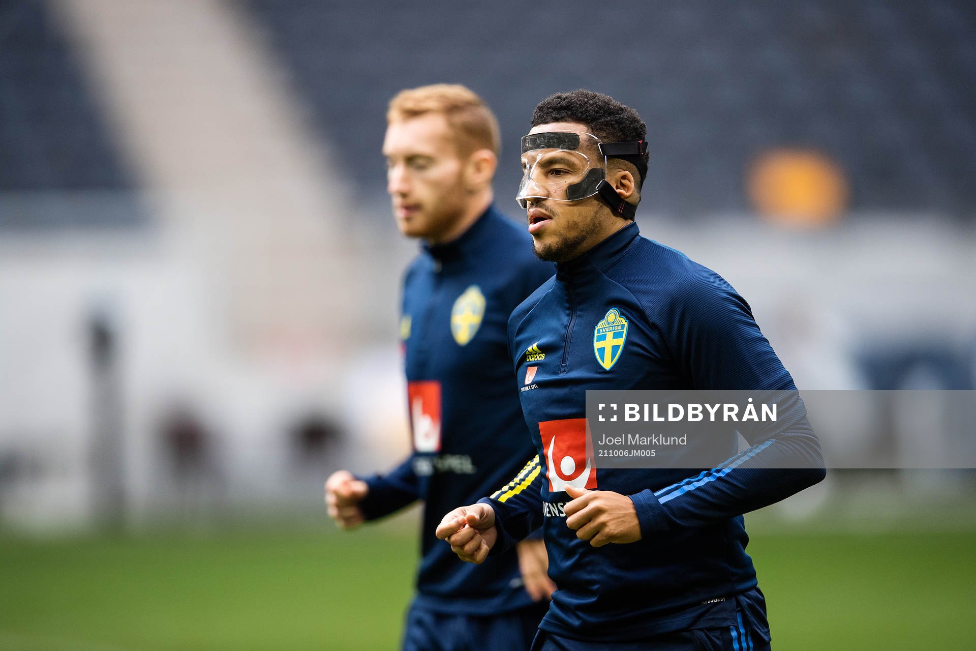 Martin Olsson of the Swedish national football team