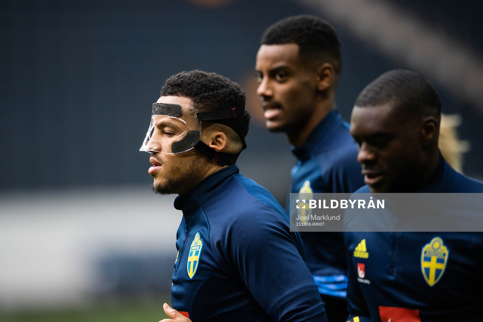 Martin Olsson of the Swedish national football team