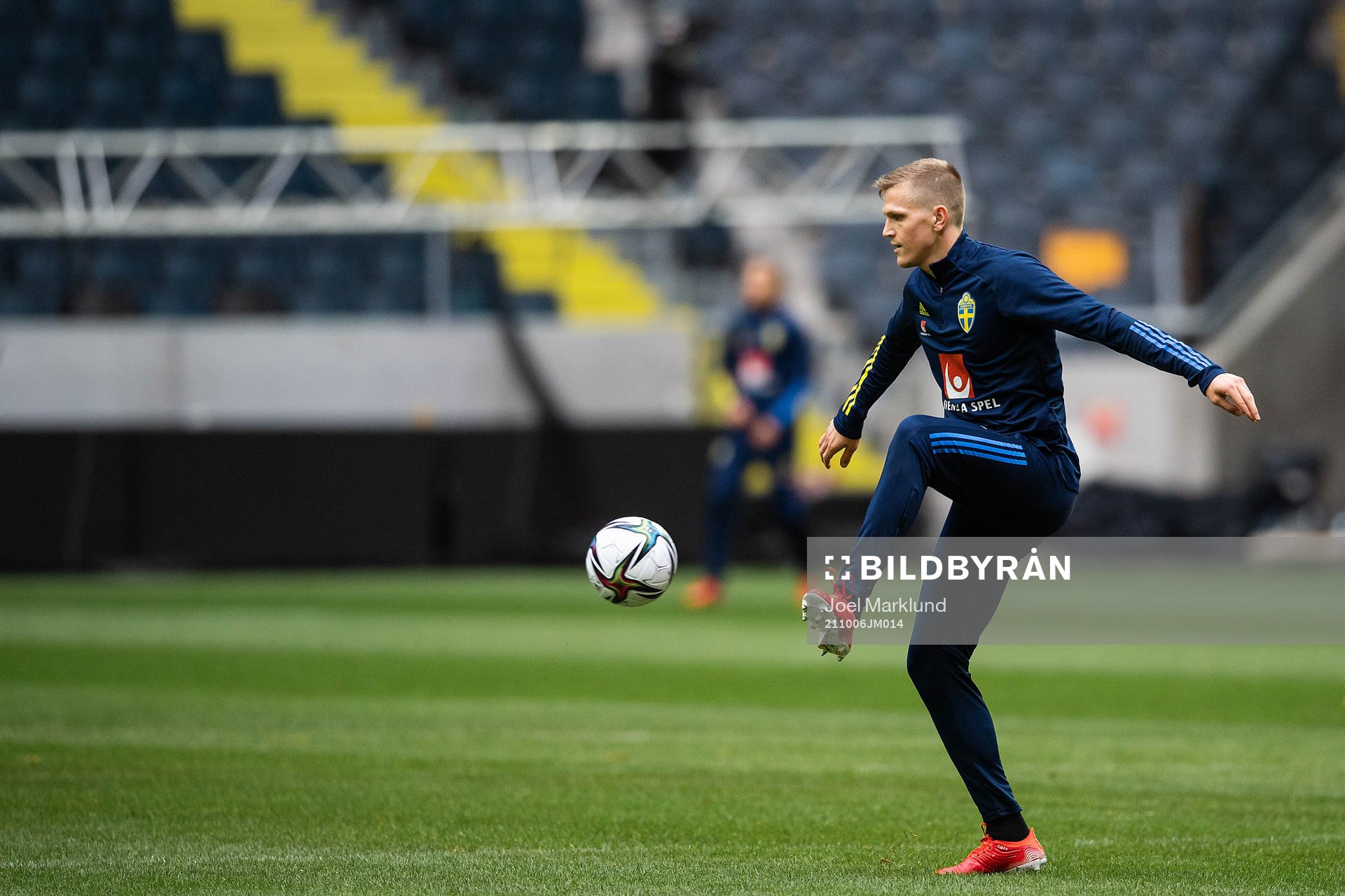 Joakim Nilsson of the Swedish national football team
