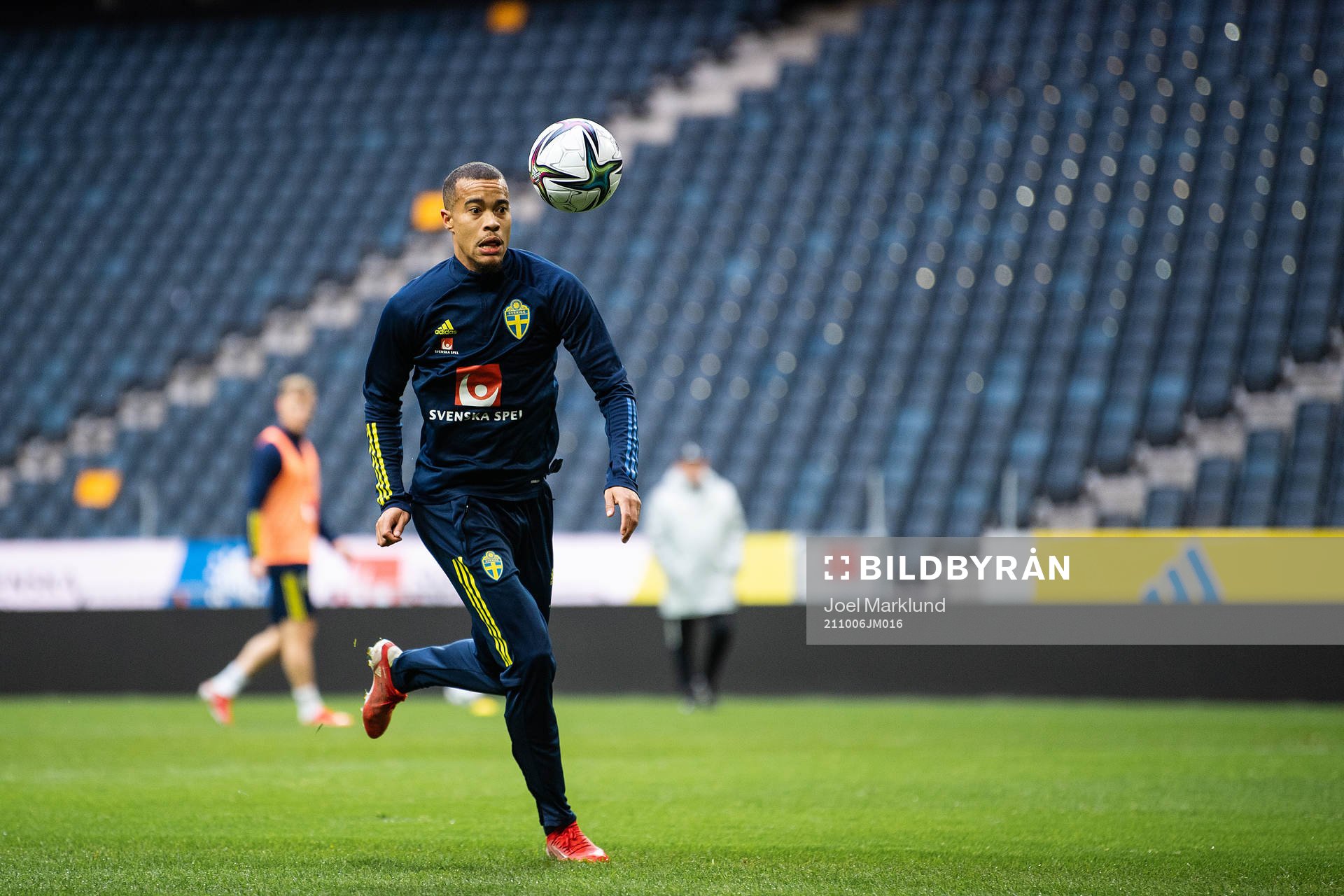 Robin Quaison of the Swedish national football team