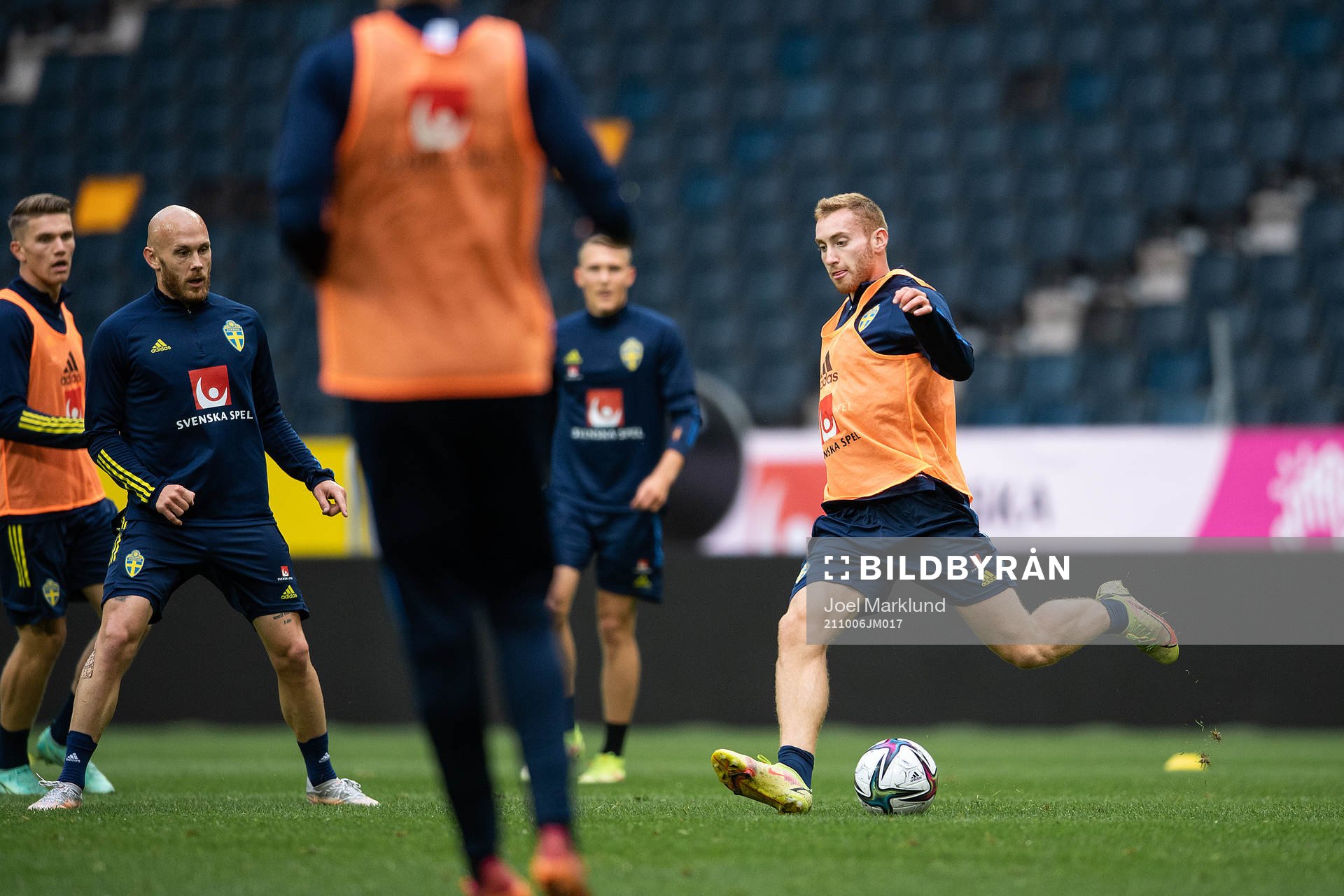 Dejan Kulusevski of the Swedish national football team