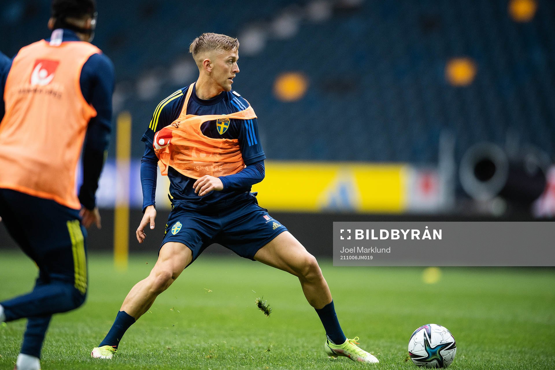 Jesper Karlsson of the Swedish national football team