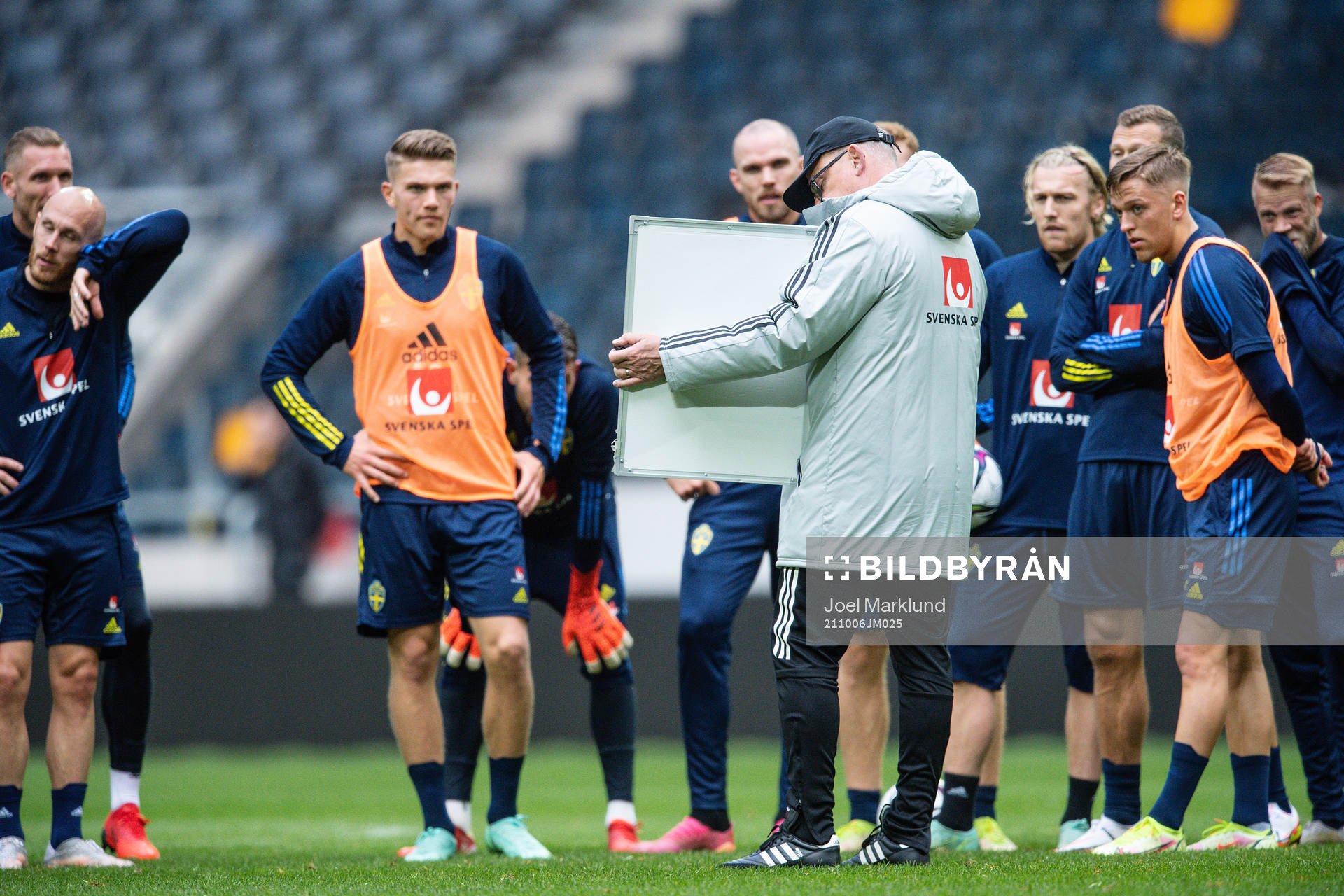head coach Janne Andersson of the Swedish national football