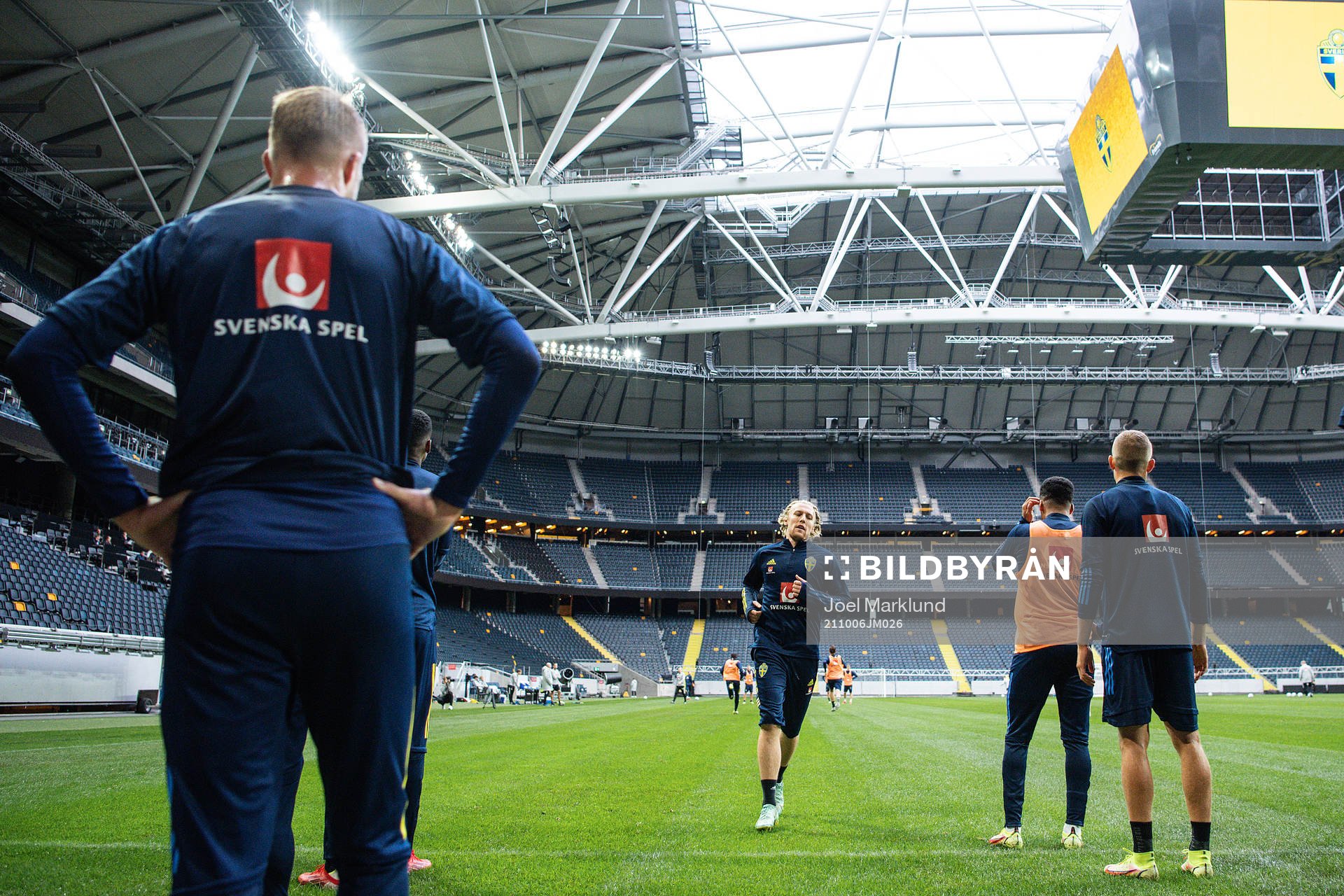Emil Forsberg of the Swedish national football team