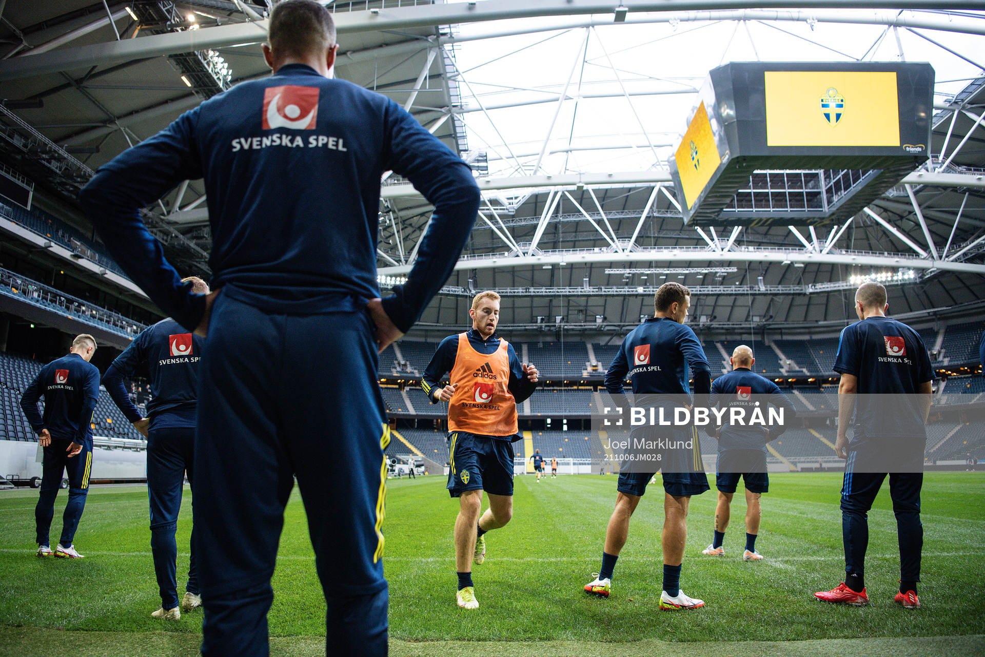 Dejan Kulusevski of the Swedish national football team