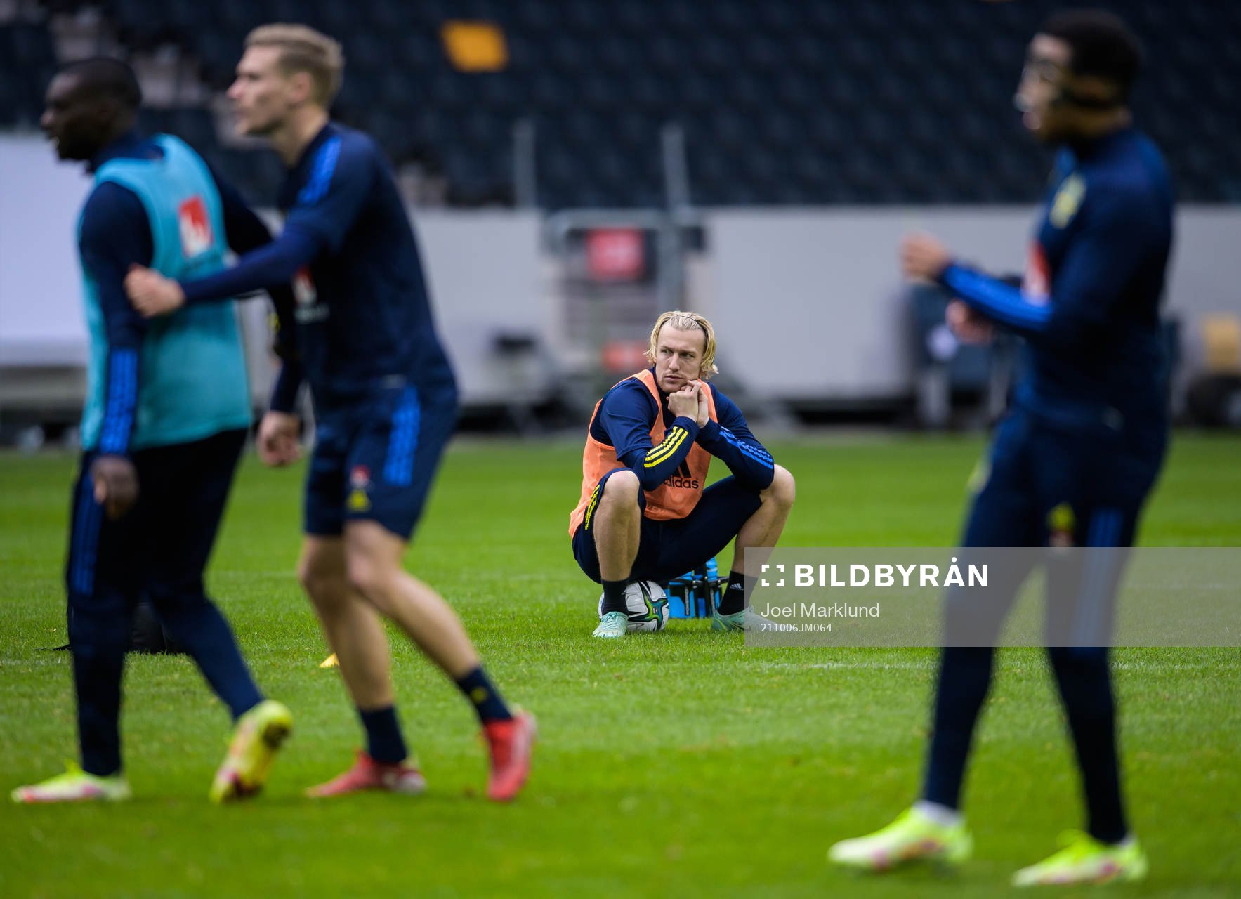 Emil Forsberg of the Swedish national football team
